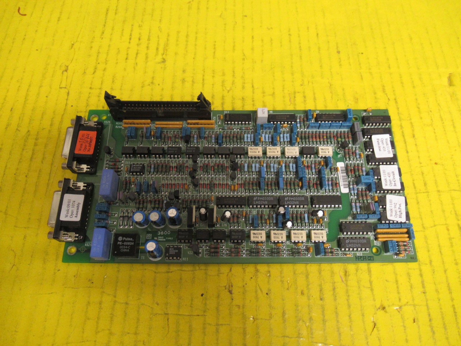 INDUSTRIAL DYNAMICS CIRCUIT BOARD 21416-4 214164
