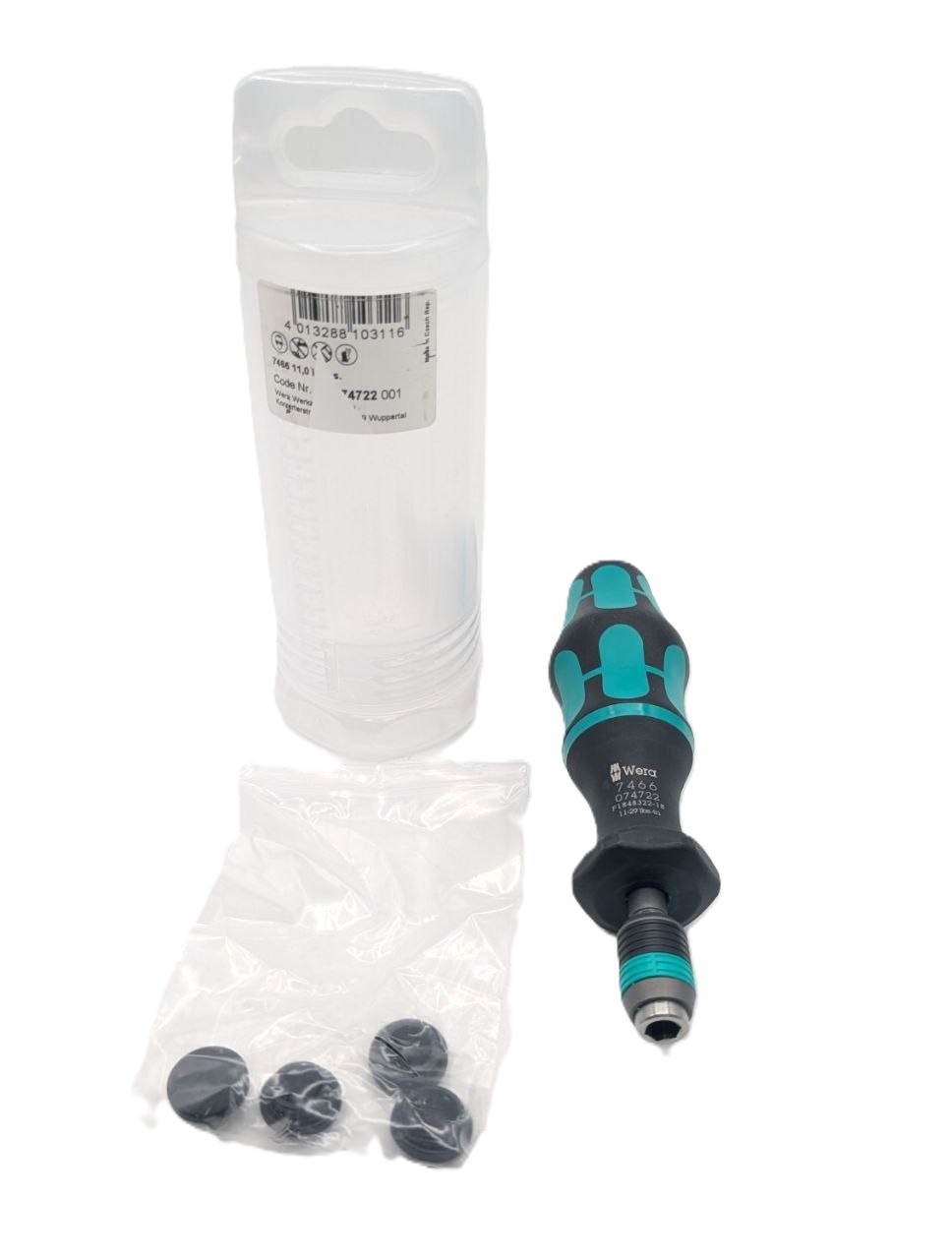 Wera 7466 Pre-Set Adjustable Torque Screwdriver 11-29 in-lb