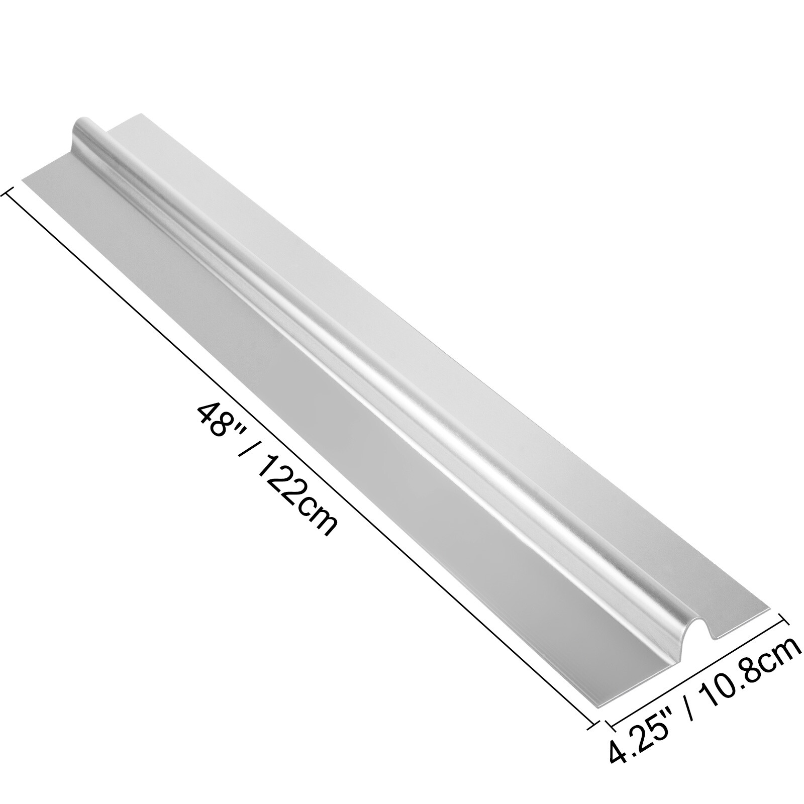 VEVOR 100pcs – 4′ Aluminum Radiant Floor Heat Transfer Plates for 1/2″ PEX USA