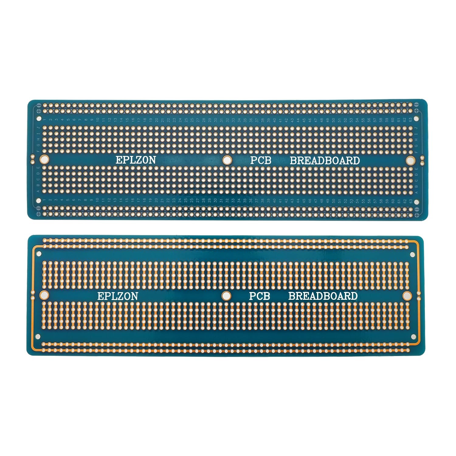 6.8×2.05 Solderable Prototype PCB Board Kit Blue Electronics DIY C Color: Blue