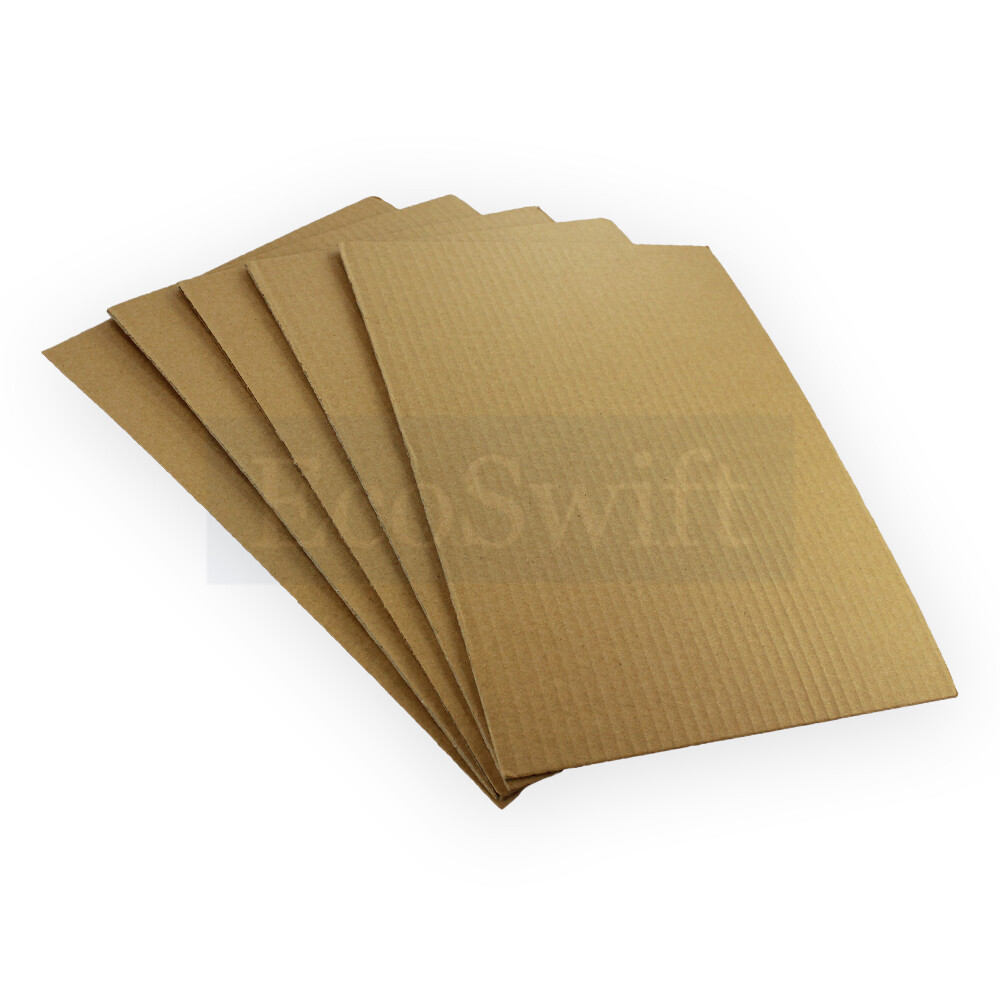 1-200 EcoSwift Corrugated Cardboard Pad Filler Insert 32 ECT 1/8″ Thick 8.5 x 11
