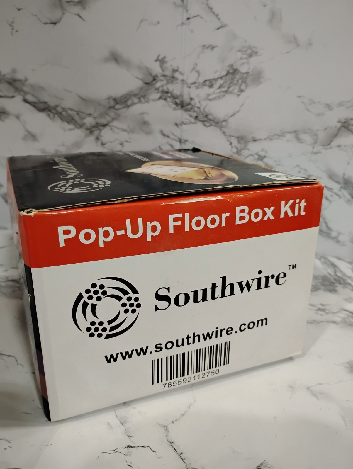 Southwire Garvin Brass Floor Box Kit FBCVBR-TRWR-KIT