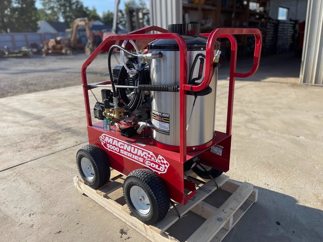 NEW- 2022 Easy-Kleen Magnum 4000 Series Hot Water Pressure Washer Burner Diesel