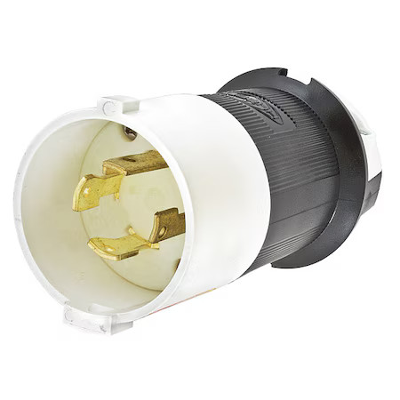 Hubbell Wiring Device-Kellems Hbl2731s Locking Plug, L16-30P, 30 A, 480V Ac,