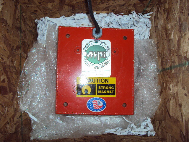 MAGNETIC PRODUCTS , INC SSEM-0609 S ELECTRO MAGNETIC , 110V DC , 12′ CORD