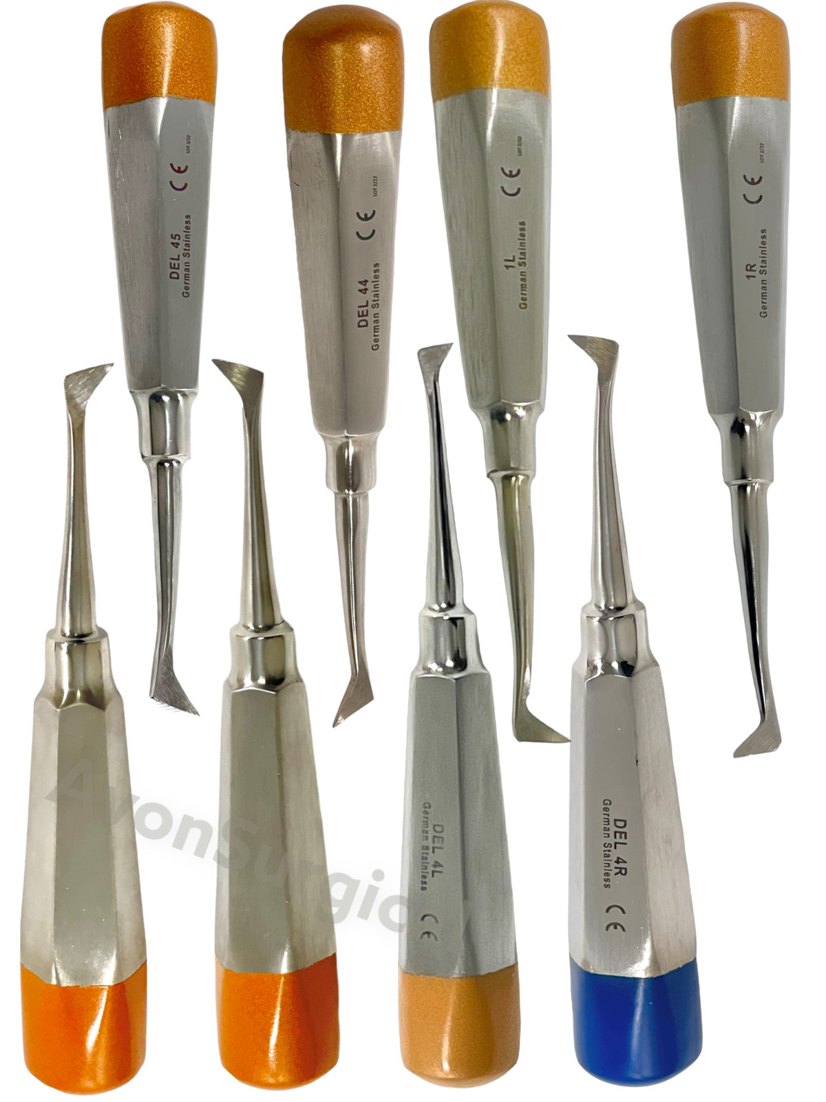 Premium German Dental Elevator Cryer Root Elevators, Left &Right Extraction Tool