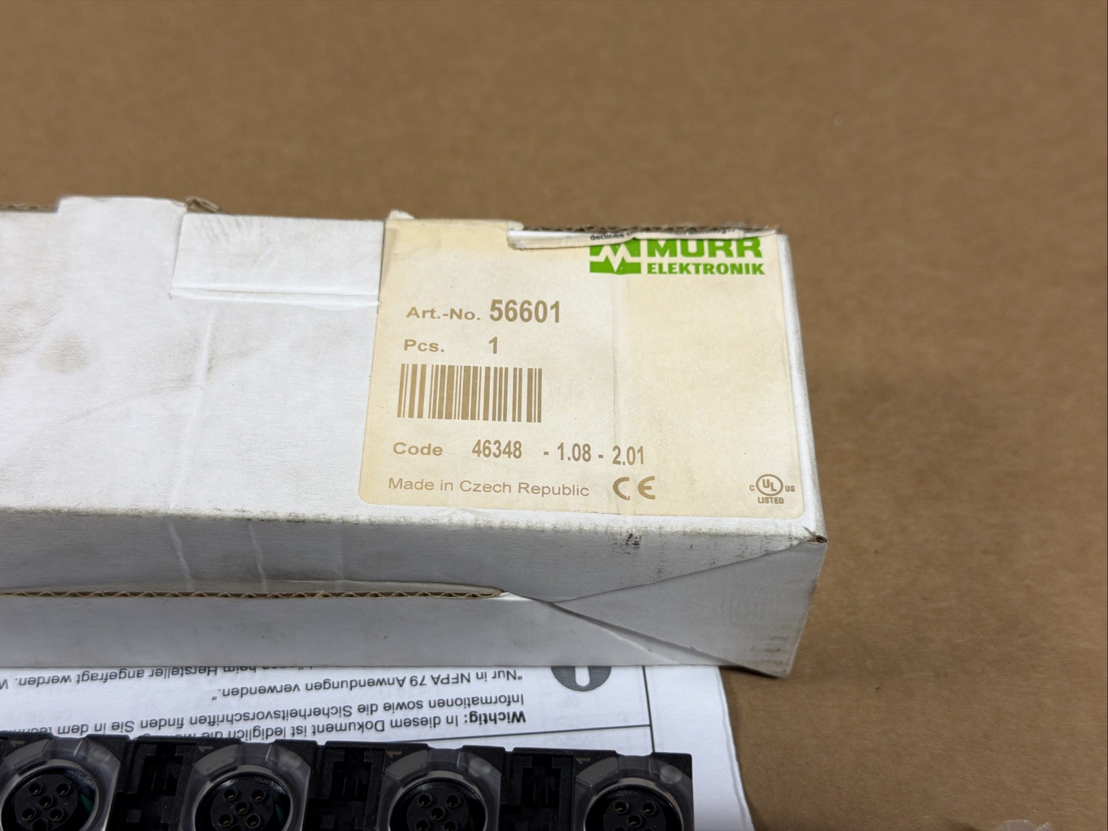 Murr Elektronik 56601 Cube67 DIO16 E 8XM12 I/O Expansion Module FAST SHIPPING
