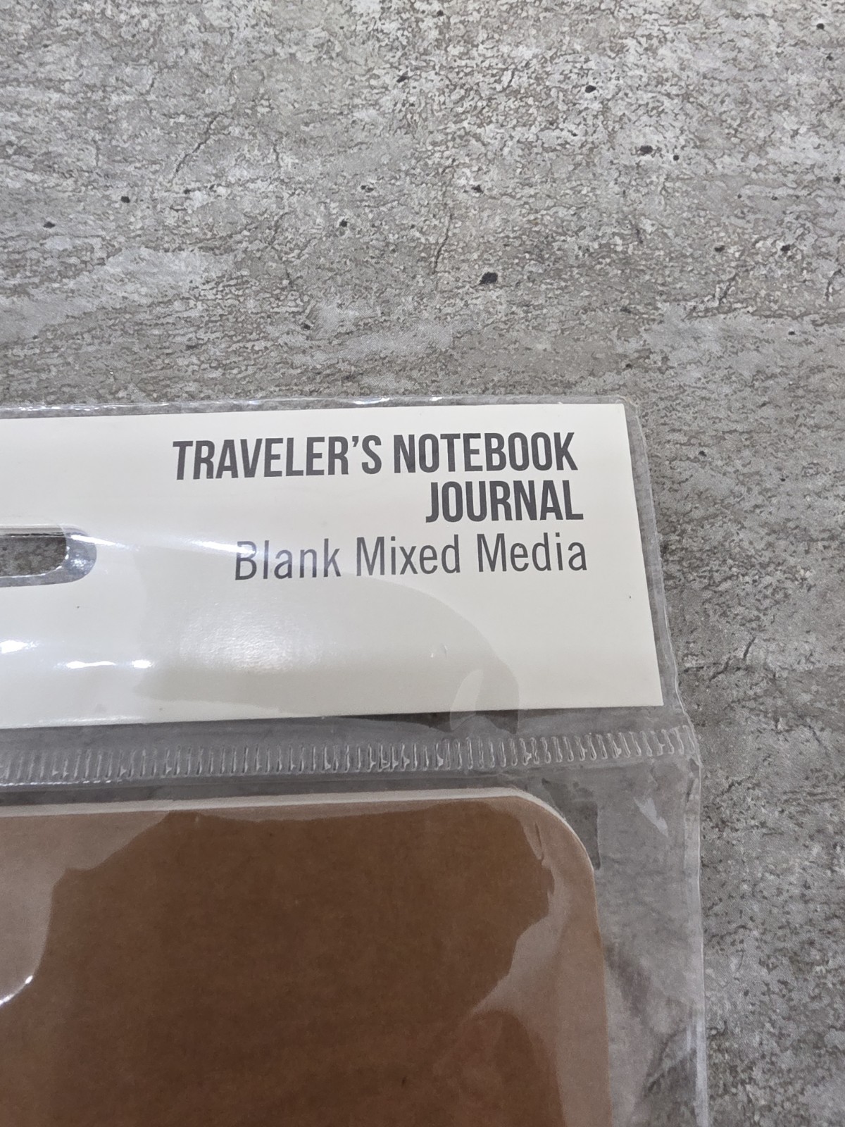 Carpe Diem Traveler’s Notebook Insert Blank Mixed Media Silk Paper 48 Sheets