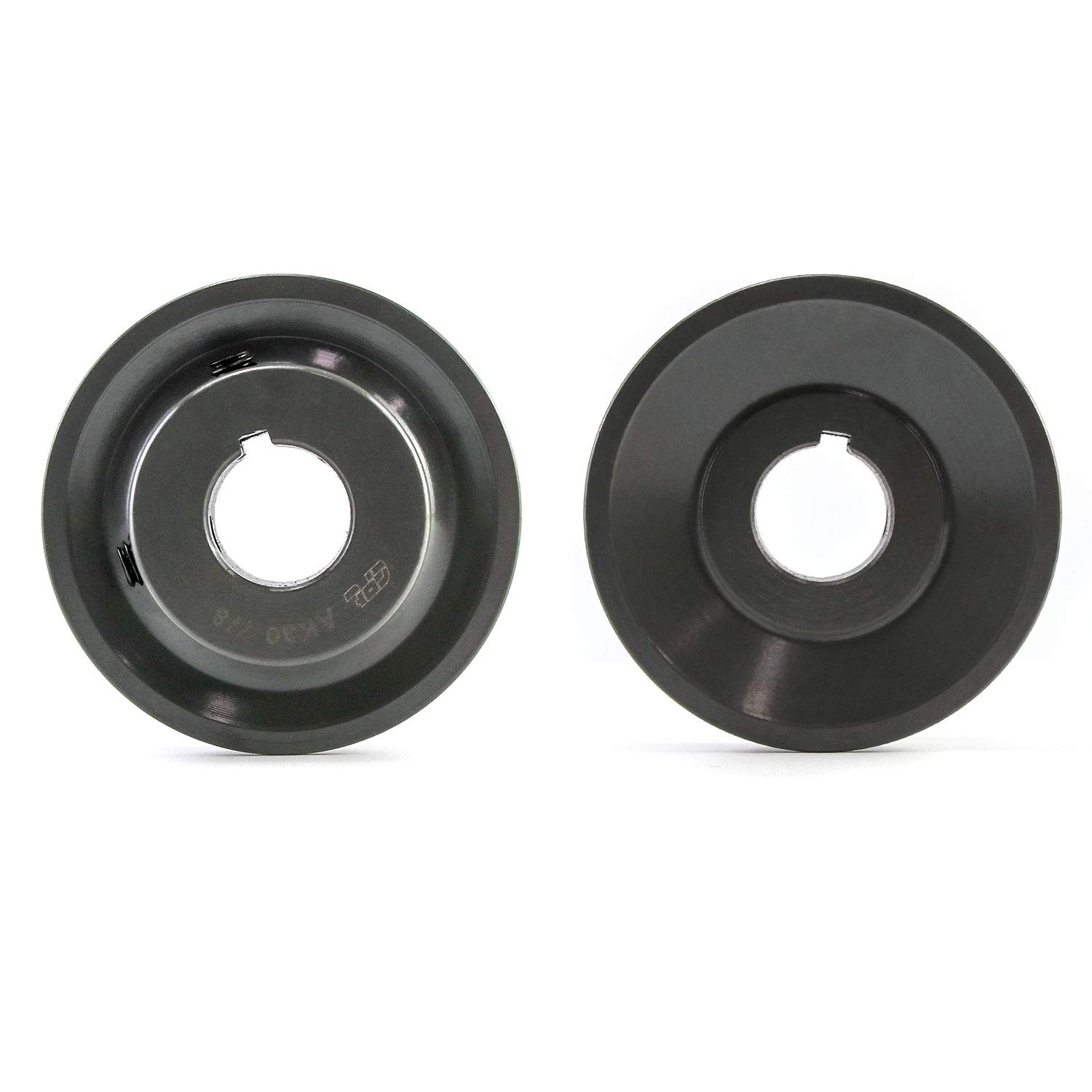 3.05” OD Single Groove V-Belt Web Sheave 7/8” Bore Cast Iron AK3078 Pulley Hubs.