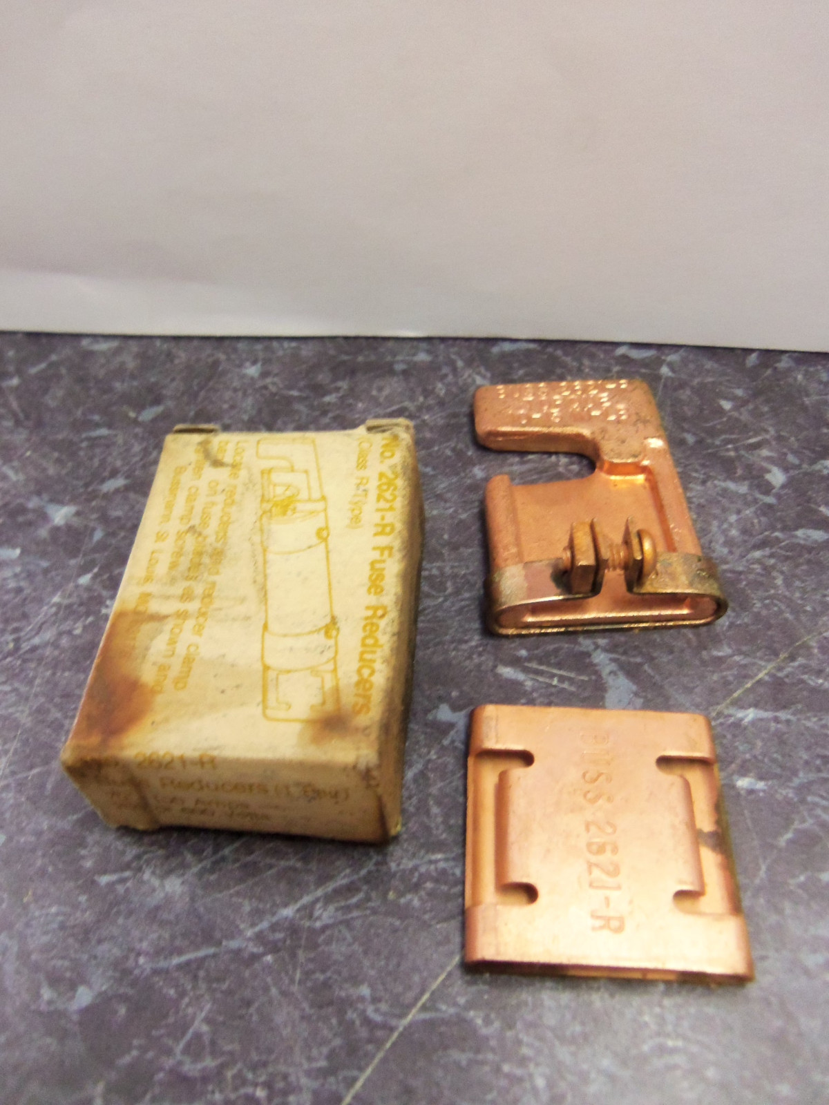 New Bussmann Buss Fuse Reducers 2621-R Class R 2621R 100 AMP 250/600 Volts NIB
