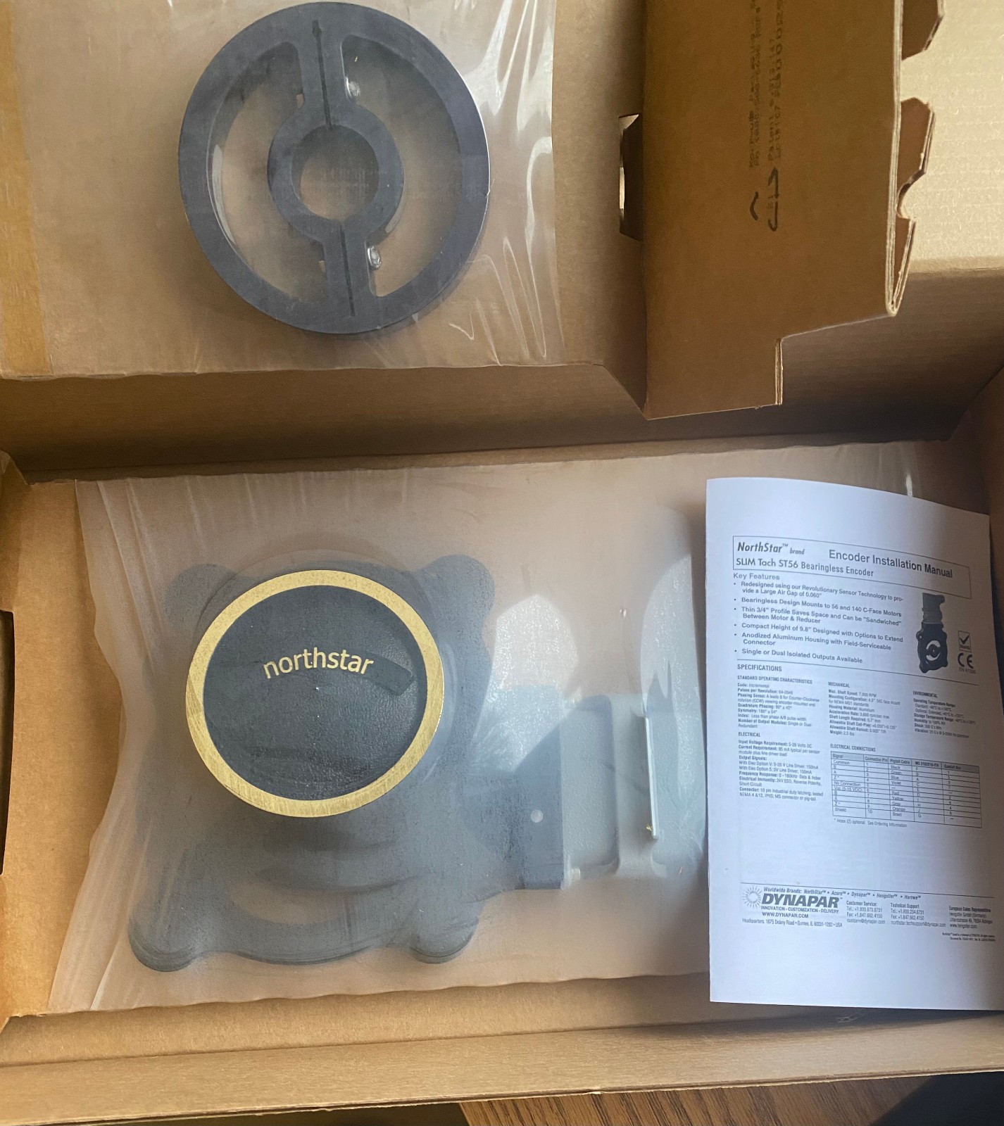 NorthStar™ Brand SLIM Tach™ NexGen ST85 Bearingless Encoder