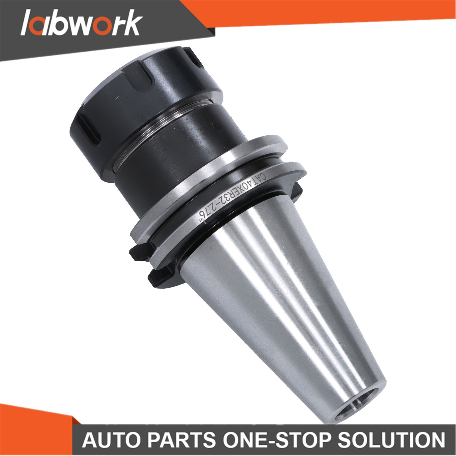 Labwork 10pcs CAT40 ER32 Collet Chuck Set 2.76″ 70mm CNC Milling Tool Holder