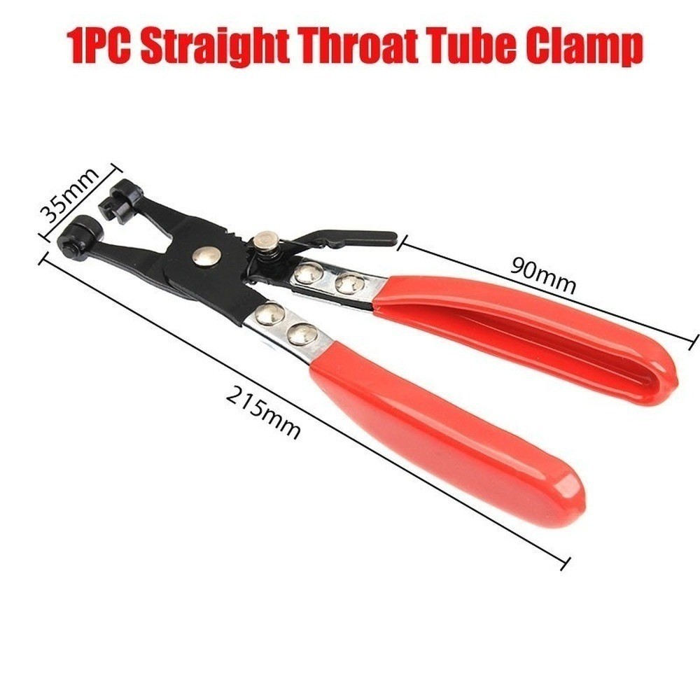 115X Hose Spring Clamps 6-22mm Fastener Fuel Water Line Pipe Air Tube Clips Kit
