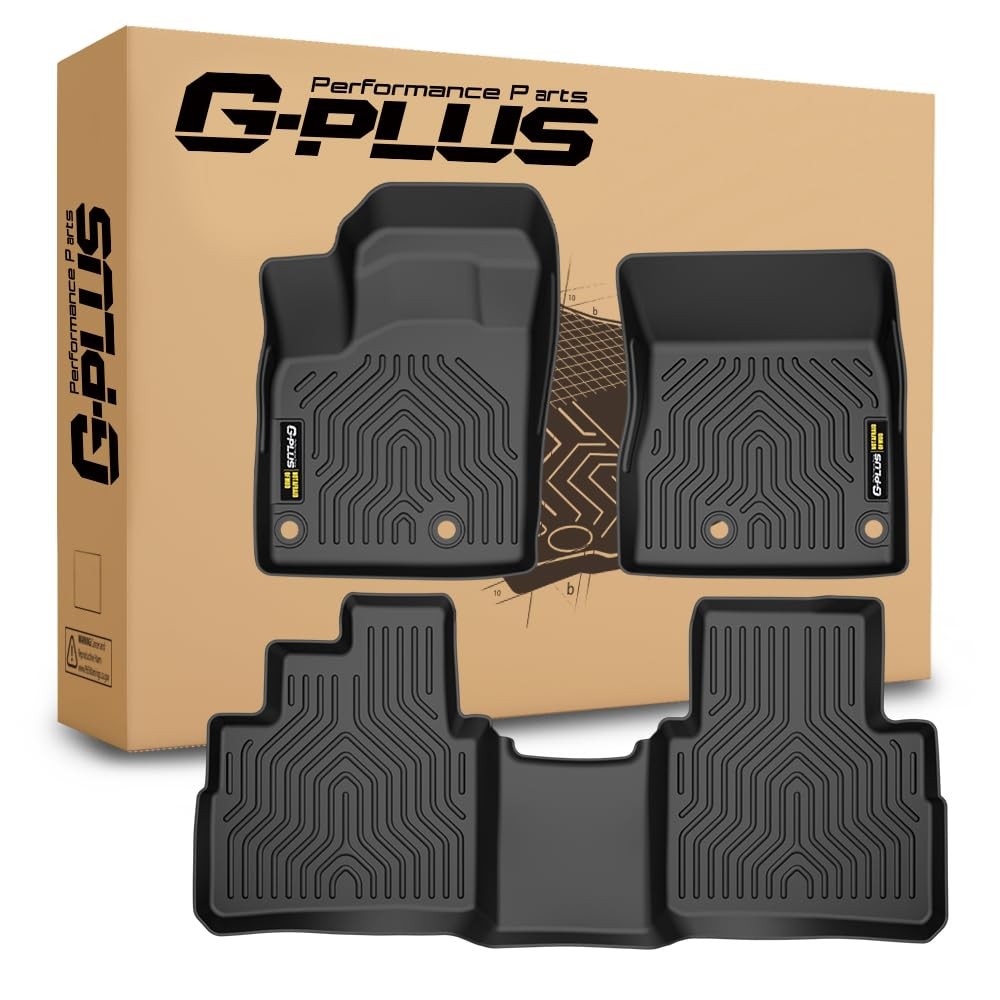 TPE Custom Floor Liners 1st 2nd Row 2021-2025 Nissan Rogue Non-Sport All Weather