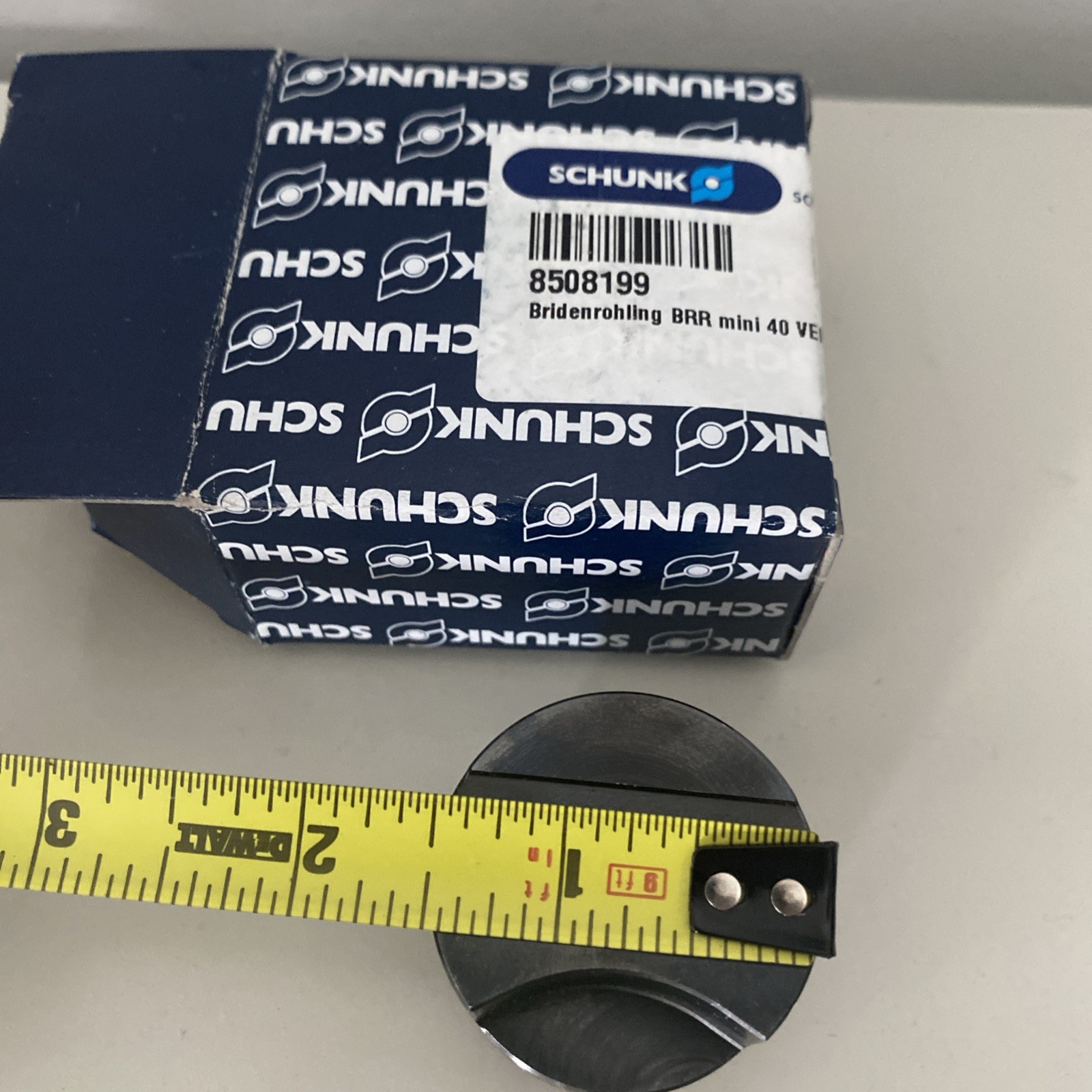 Schunk VERO-S Mini 40 Cylindrical Clamp Blank
