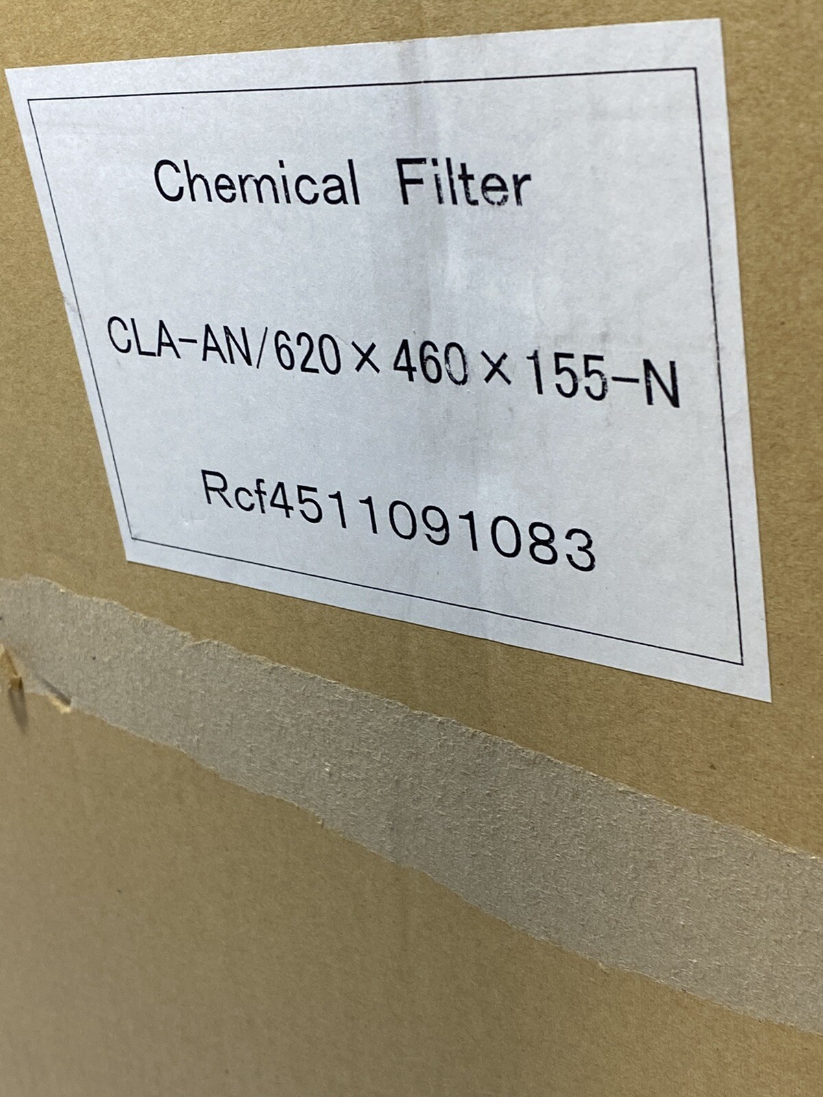 Nippon Puretec CHEMICAL Filter NOS 620mm 460mm 155 CLTA-AN 620460155A2N Clealant