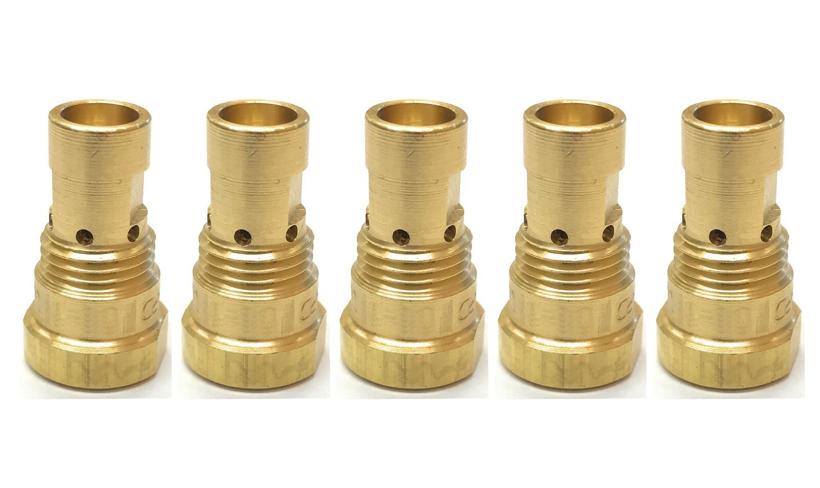 5-pk DS-1 Gas Diffuser Small Centerfire for Bernard BTB MIG Welding Gun