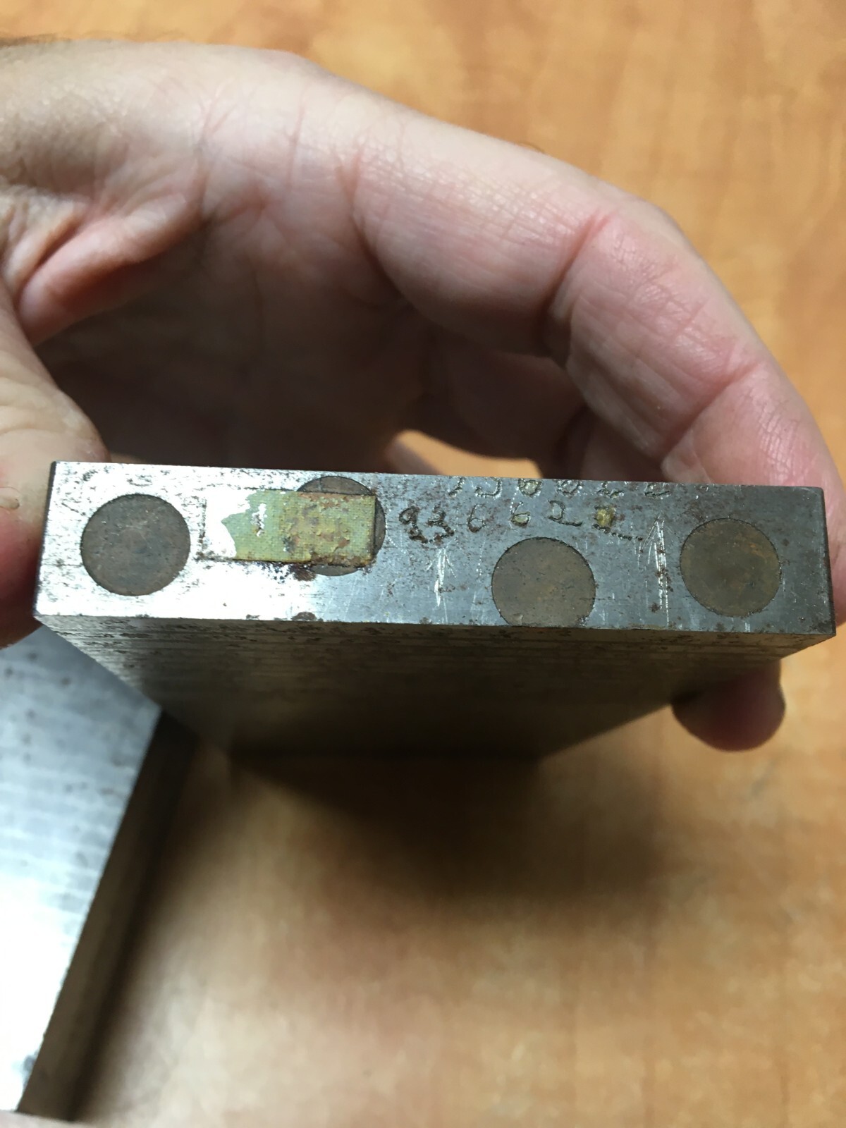 9LB ASSORTED STEEL Rectangular BAR STOCK See Photos 4.5″ to 6″