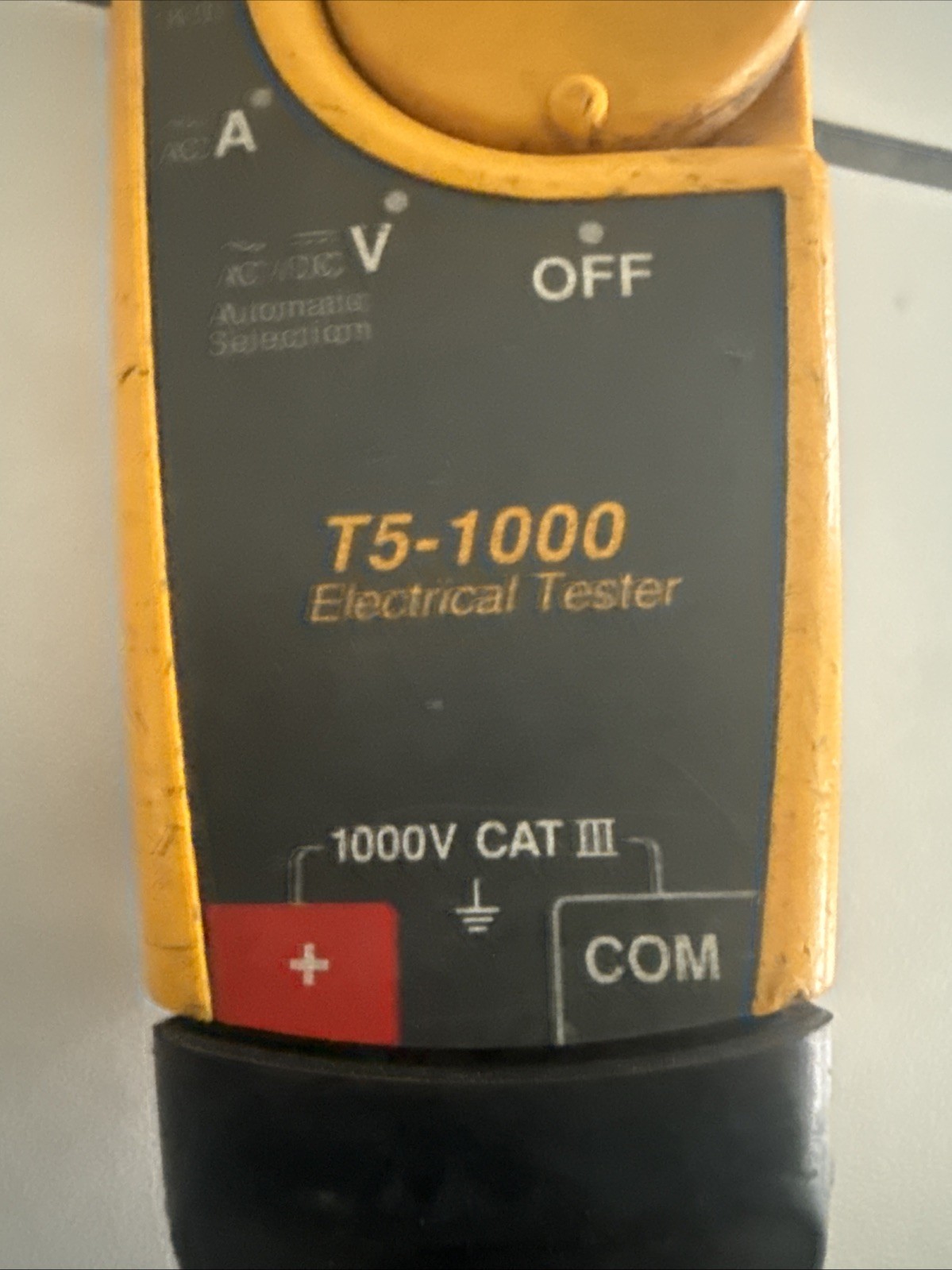 Fluke T5-1000 CAT III 1000V Handheld Electrical Tester Leads PARTS NO POWER