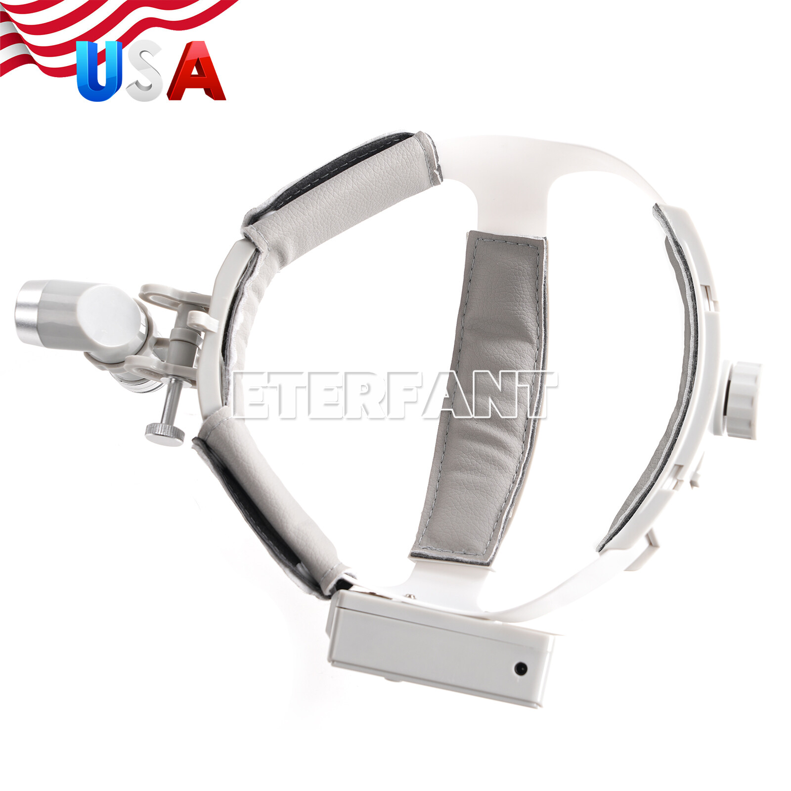 10W LED Dental Medical Headband Head Light Good Light Spot ENT Specific Headlamp