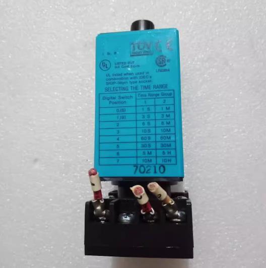 1pc used IDEC RTE-P11 120VAC time relay