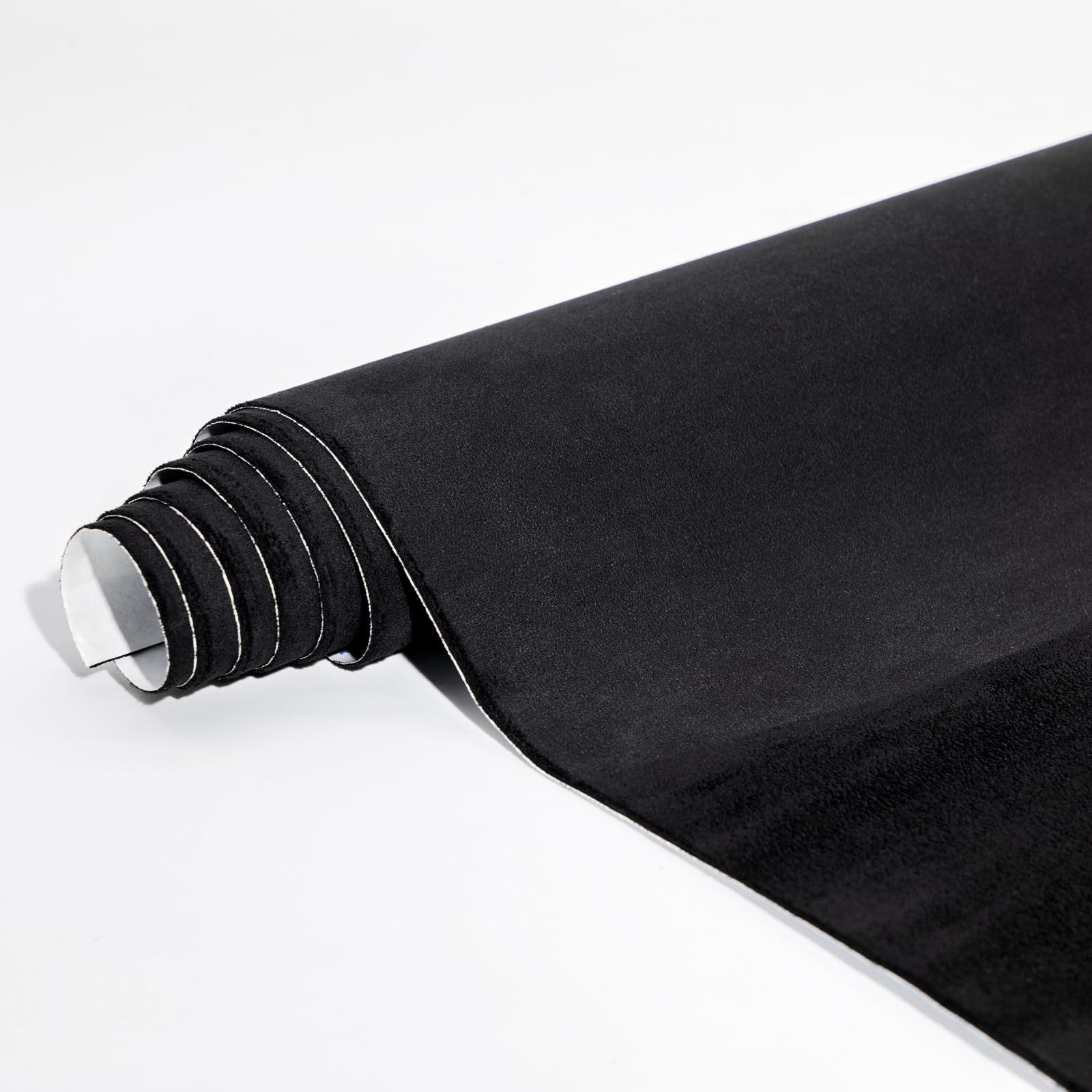 Self Adhesive Suede Look Microfiber Fabric Synthetic Leather for Car 39.4″ X 59″