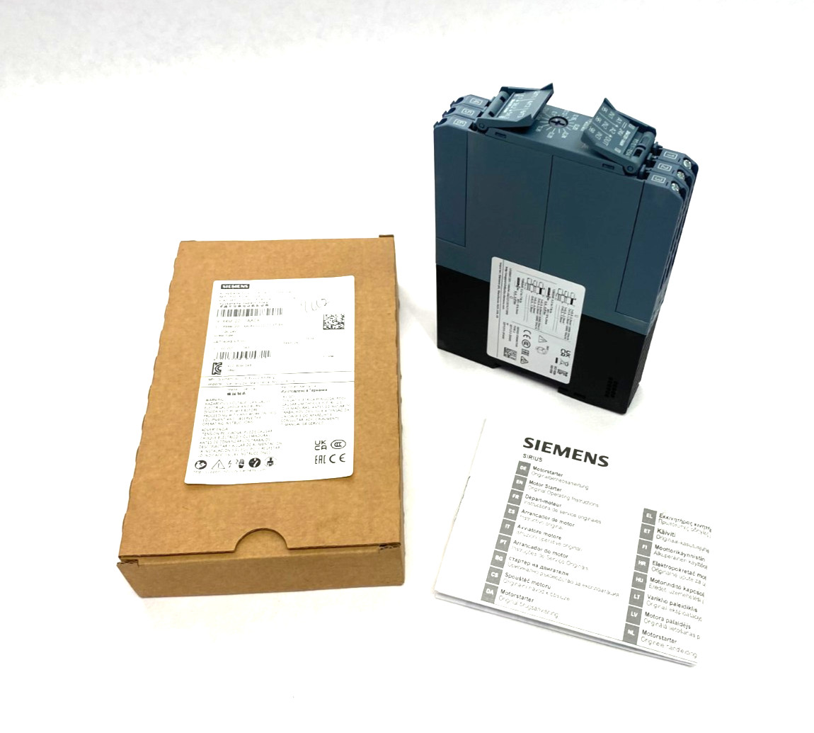 Siemens 3RM1201-1AA04 SIRIUS Reversing Motor Starter 24VDC 0-0.12kW 0.1-0.5A