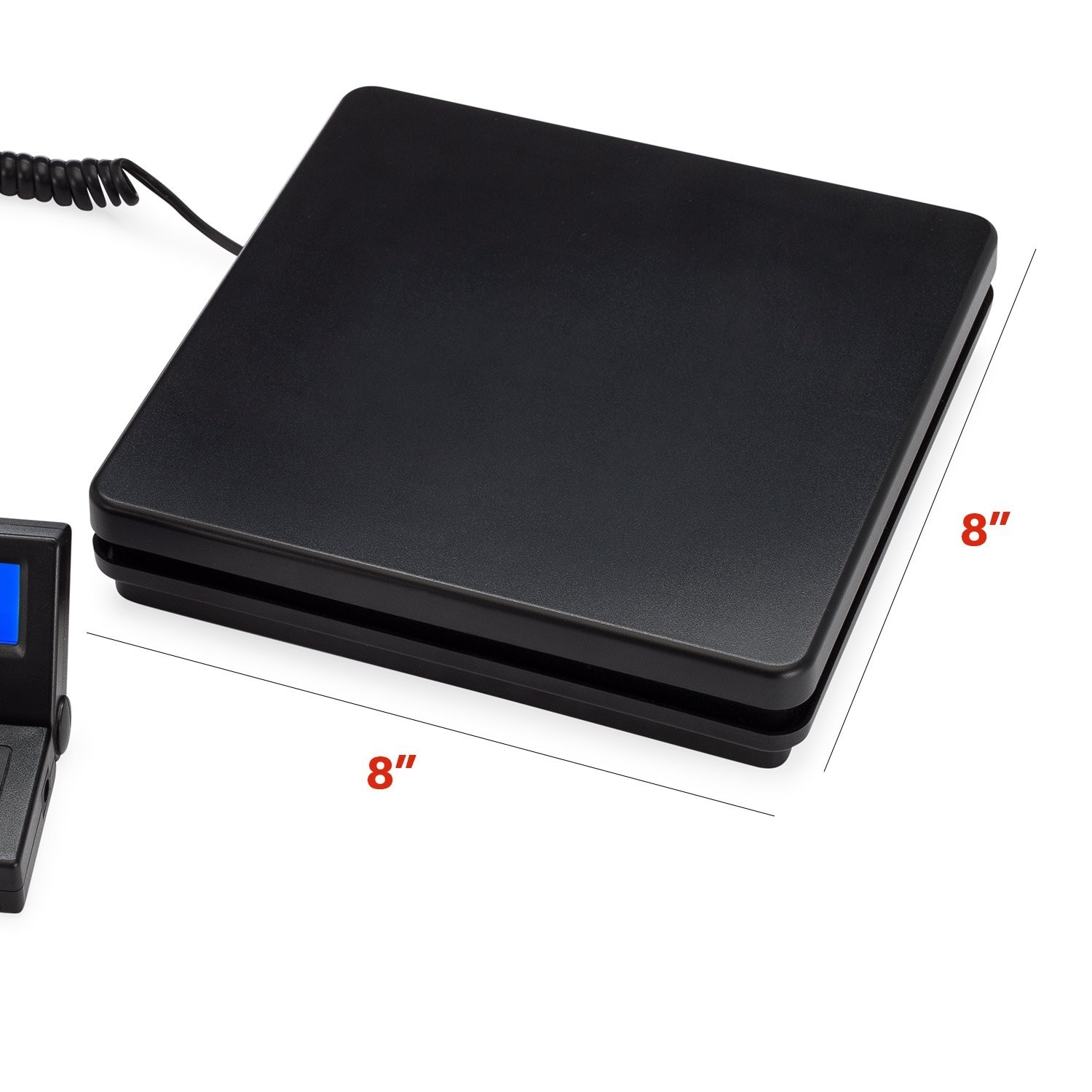 Digital Postal Shipping Scale 110 lbs Backlit LCD UPS USPS Post Office