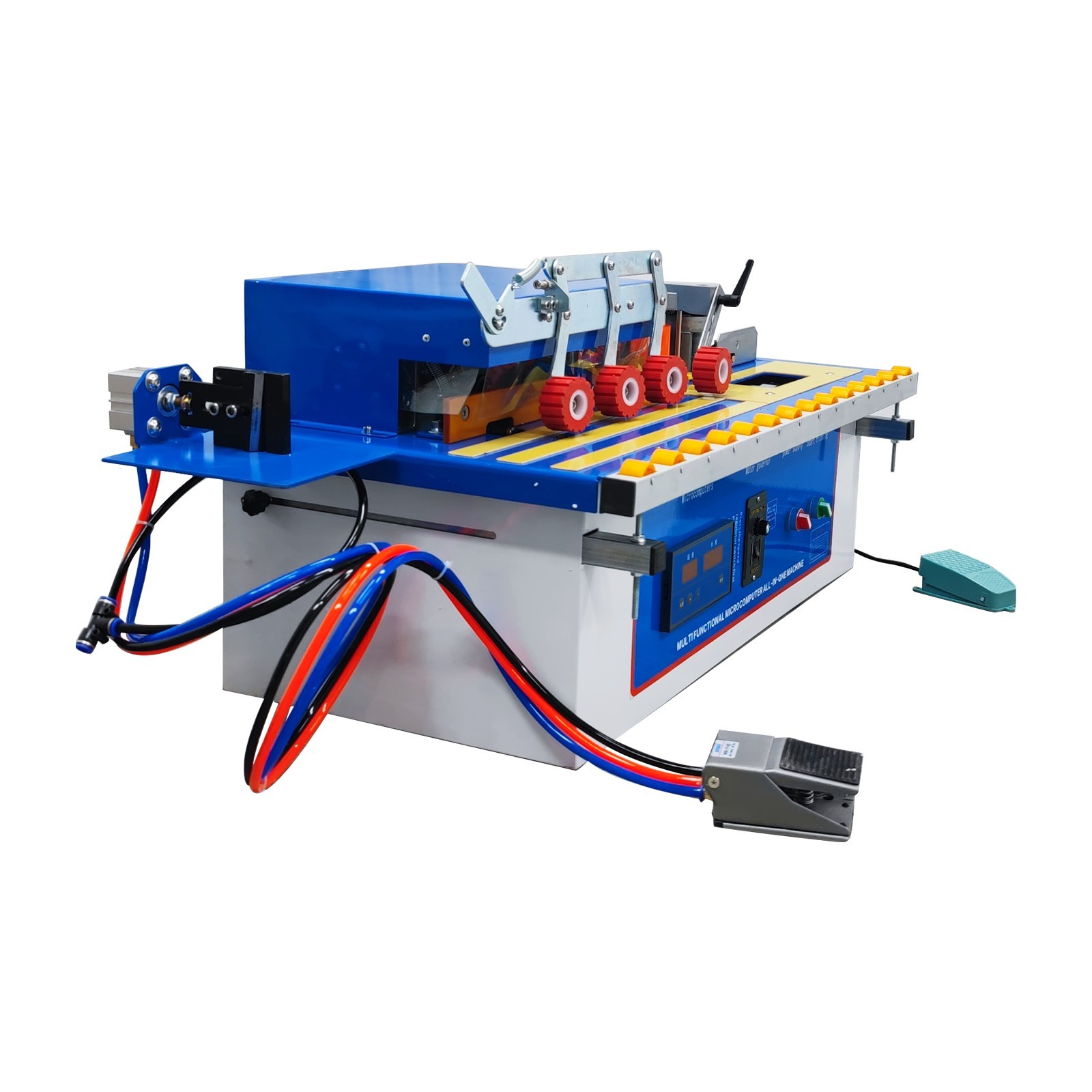 Integrated Edge Trimming Banding Machine for Straight And Curved Edges 0-6m/min