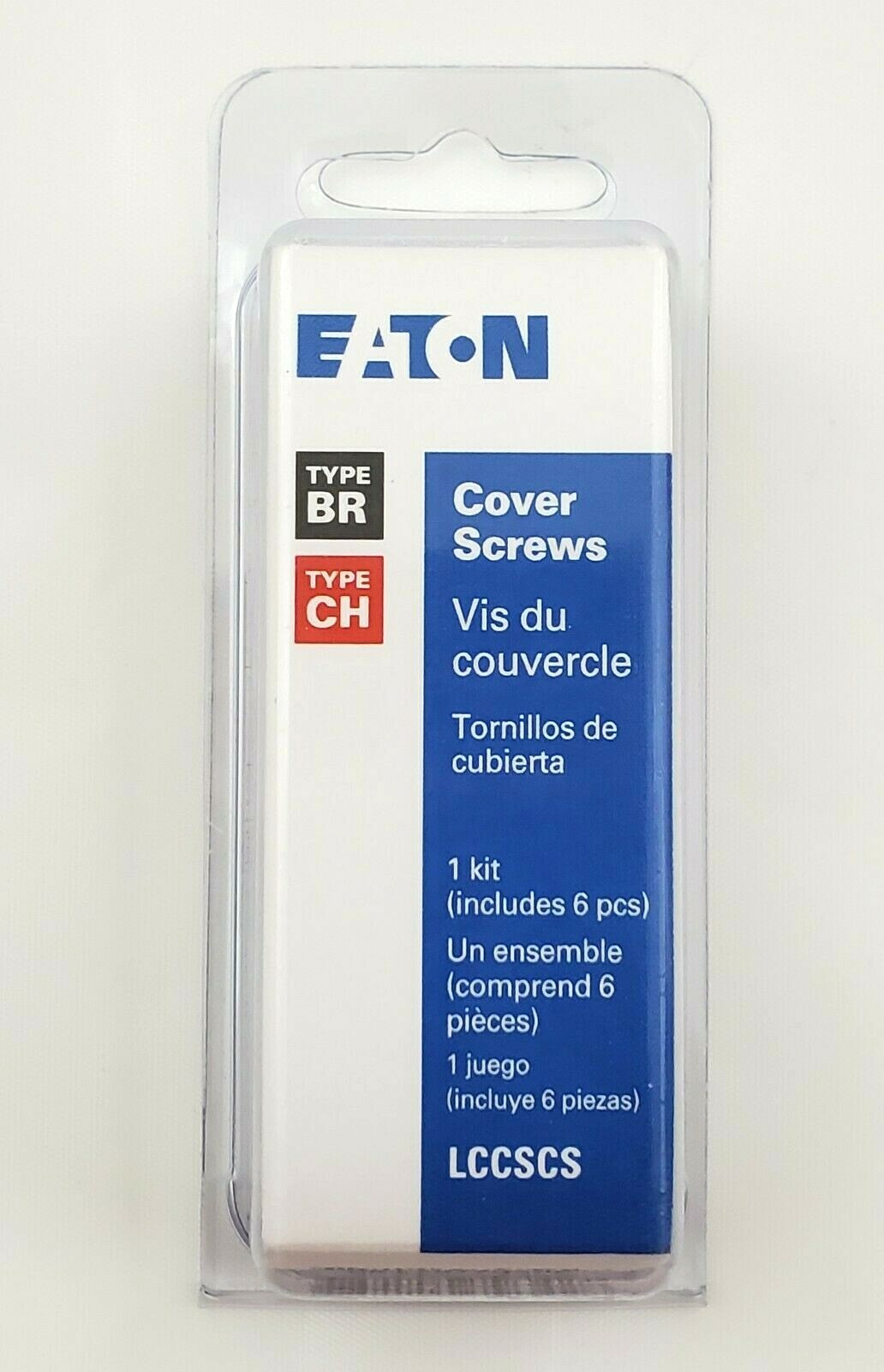 Lot of 10 Eaton LCCSCS Packs Of Panel Cover Screws For Type CH & BR Load Centers