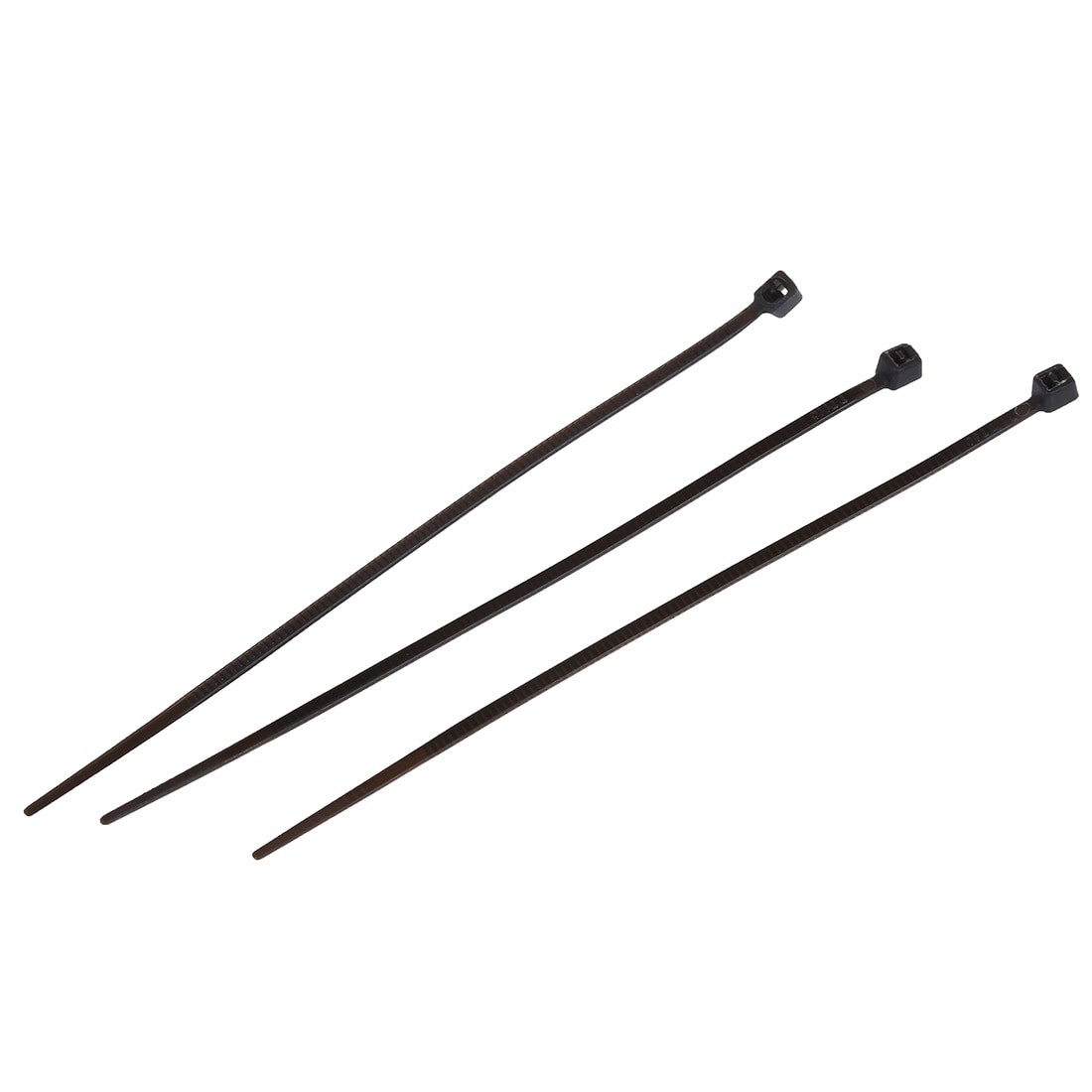 250x 14″ Black Zip Ties Nylon Cable Fasteners Locking Plastic Cord Long Lot Pack