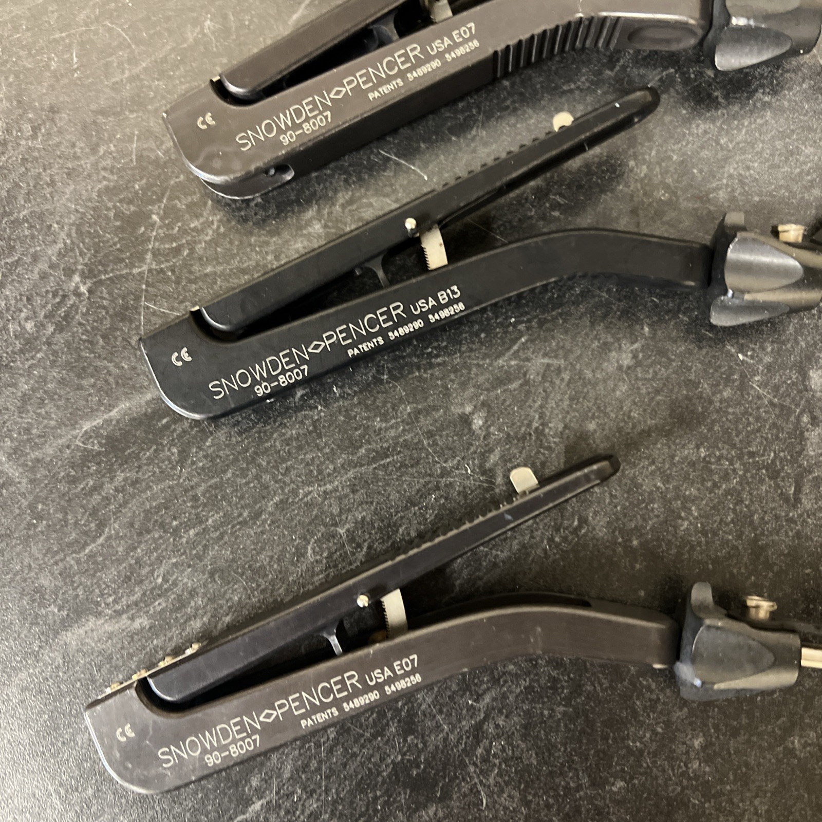 4 Lot SNOWDEN PENCER NEEDLE HOLDER 90-8007 See Pictures