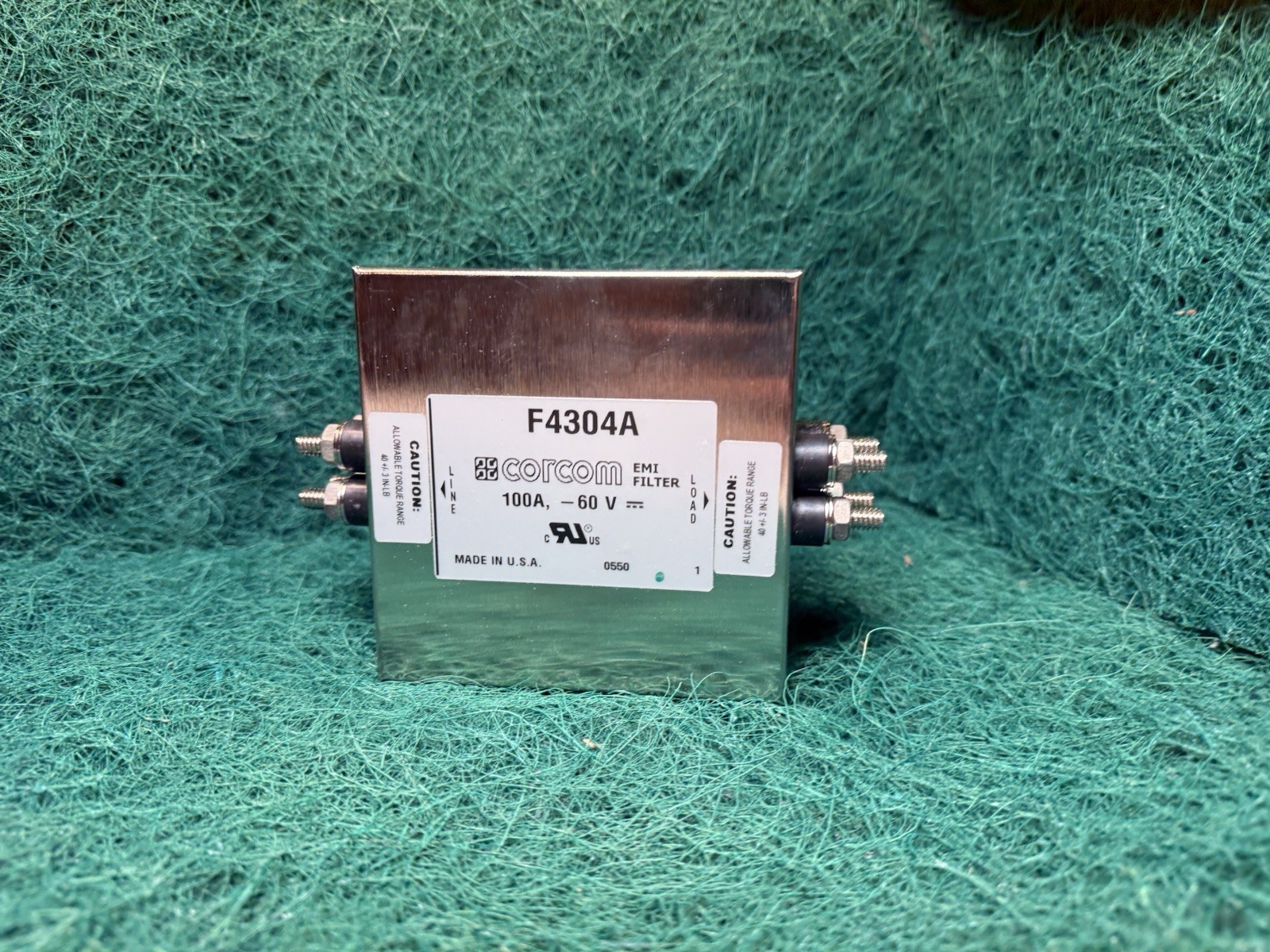 CORCOM F4304A TYCO EMI FILTER 100A -60V