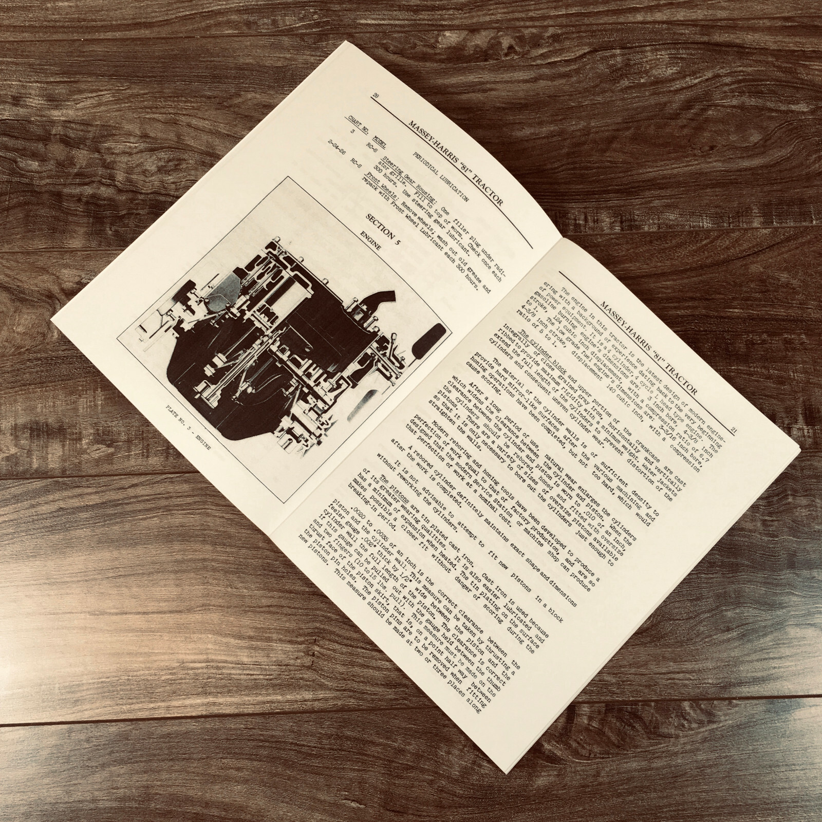 Massey Harris 81 Tractor Operators Service Repair Owners Manual Owners Book