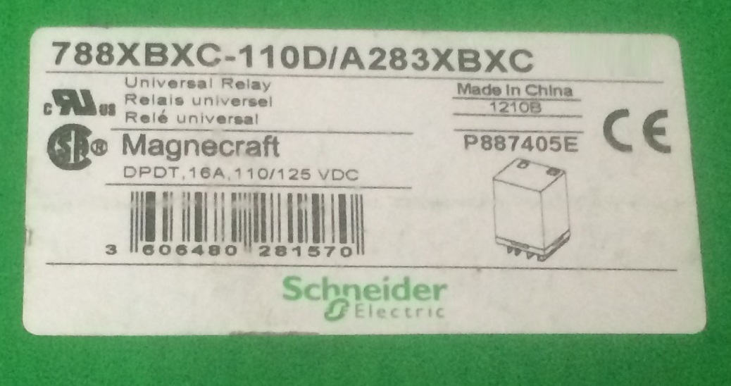 Power Control Relay DPDT,110V/110VDC Coil,1/3 HP,1/2 HP, 5/10/13/15/16A/Amp,8pin