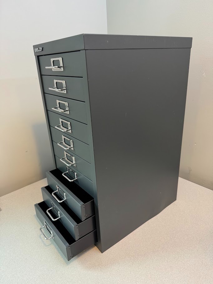 NEW! Bisley 10 Drawer MultiDrawer – Anthracite Grey **REDUCED PRICE**