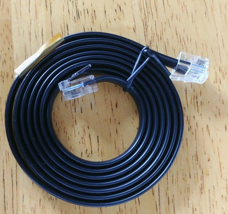 POS-X 48″ Kick Cable Cord for EPSON & Citizen Receipt Printers to Cash Drawer