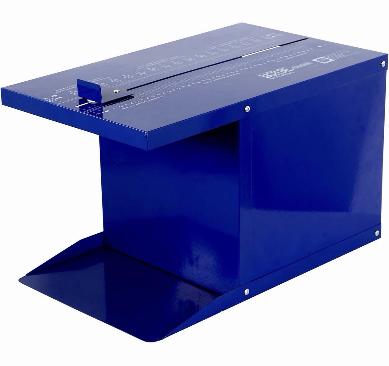 Baseline Sit n’ Reach Flexibility Test Box Trunk Hamstring 12-1085 Blue