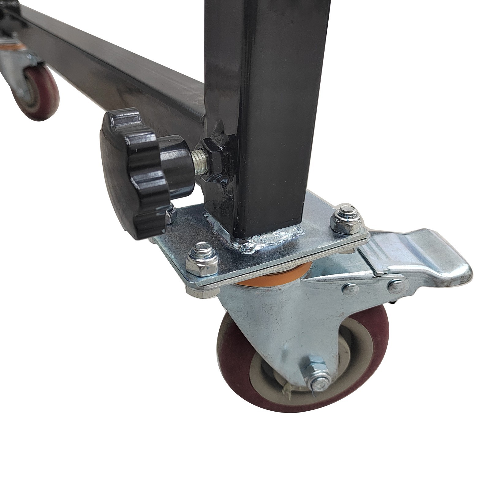Folding Conveyor 5.1-19.66ft Length Unpowered Roller Conveyors 23.6″ Width