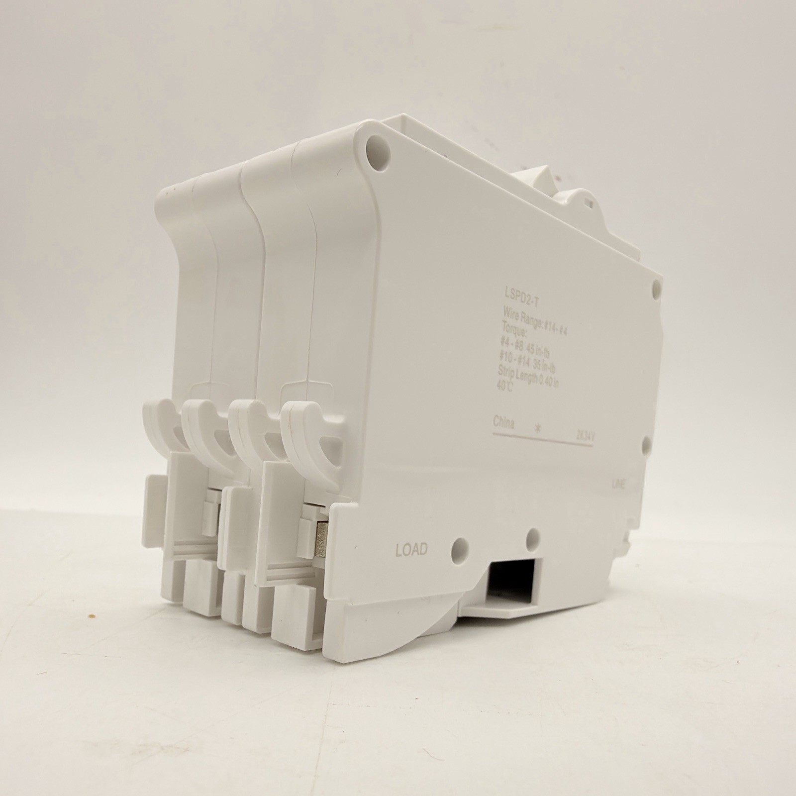 LEVITON LSPD2-T 20A SURGE PROTECTIVE DEVICE PLUG-ON BREAKERS TYPE 1 120V UL NEW