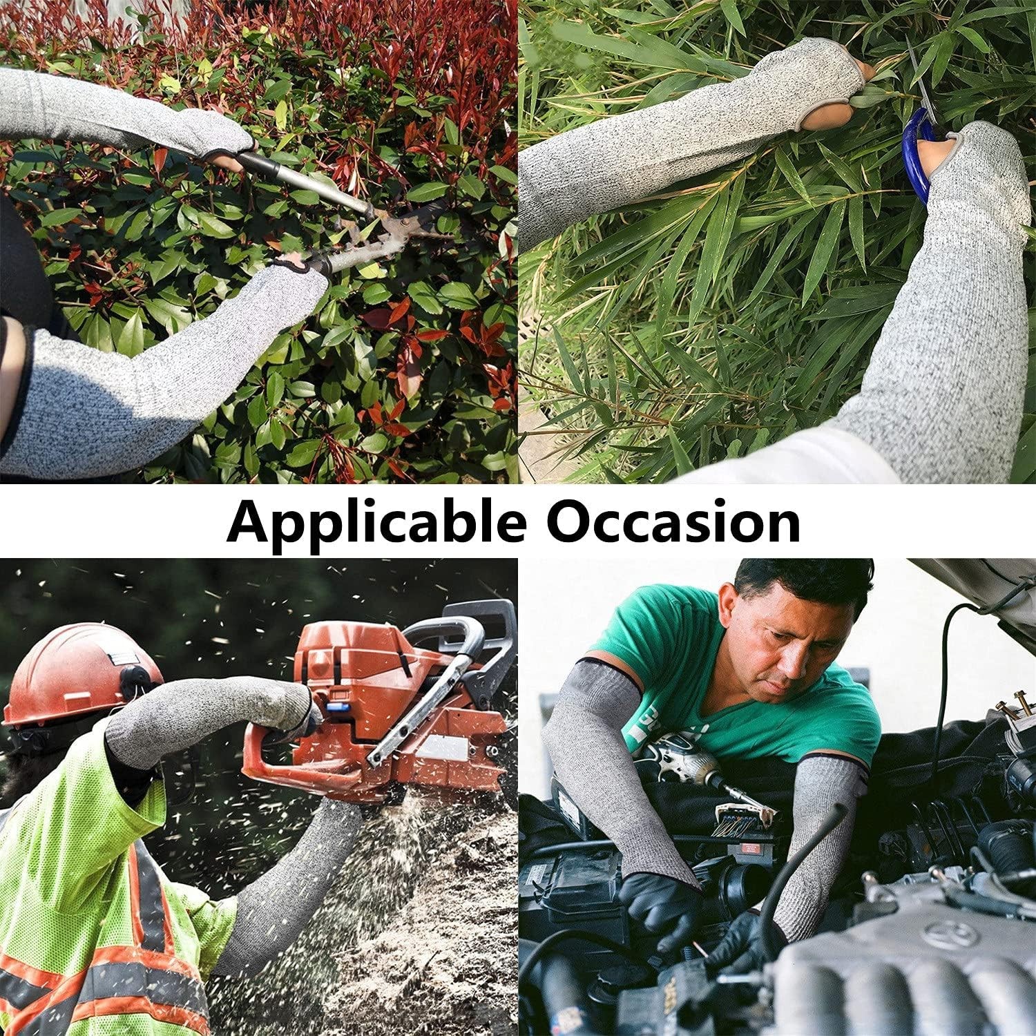 Cut Resistant Farmers Sleeves, Arm Protectors for Thin Skin – Gardening Weldi…