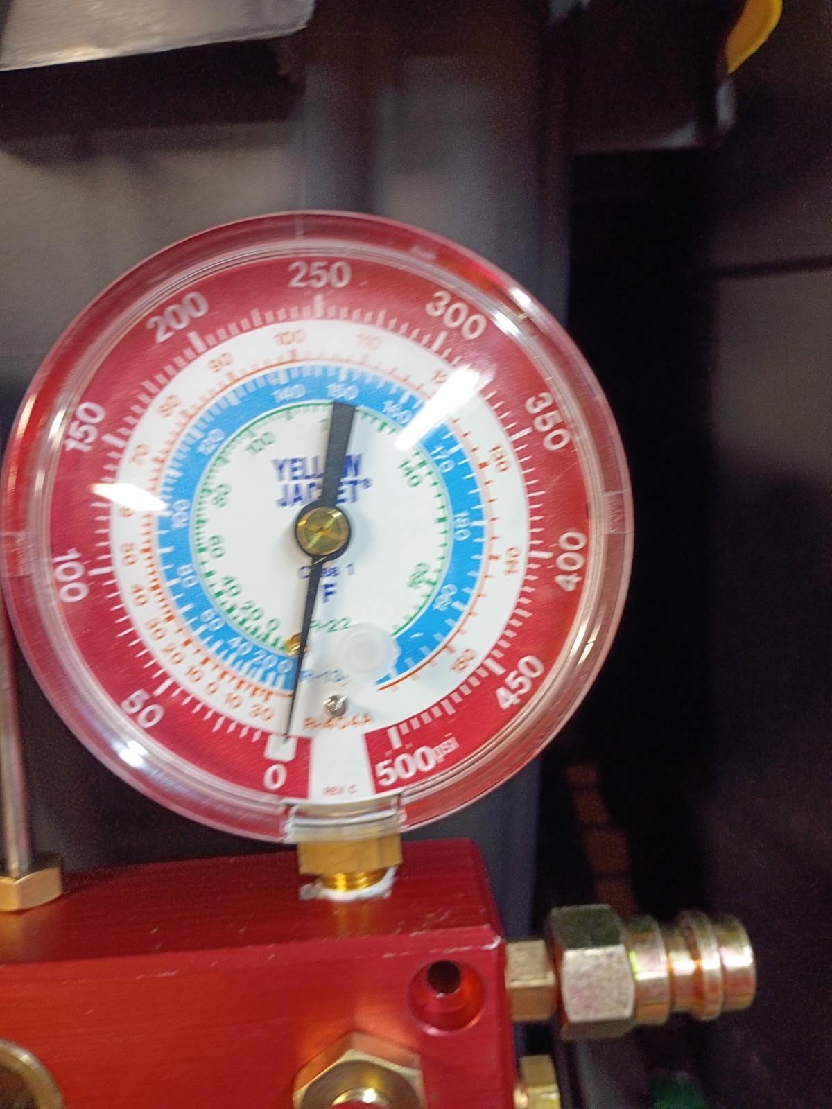 Snap On ACT9600A 134A 1234YF Freon AC Manifold Test Gauges Automotive Industri2