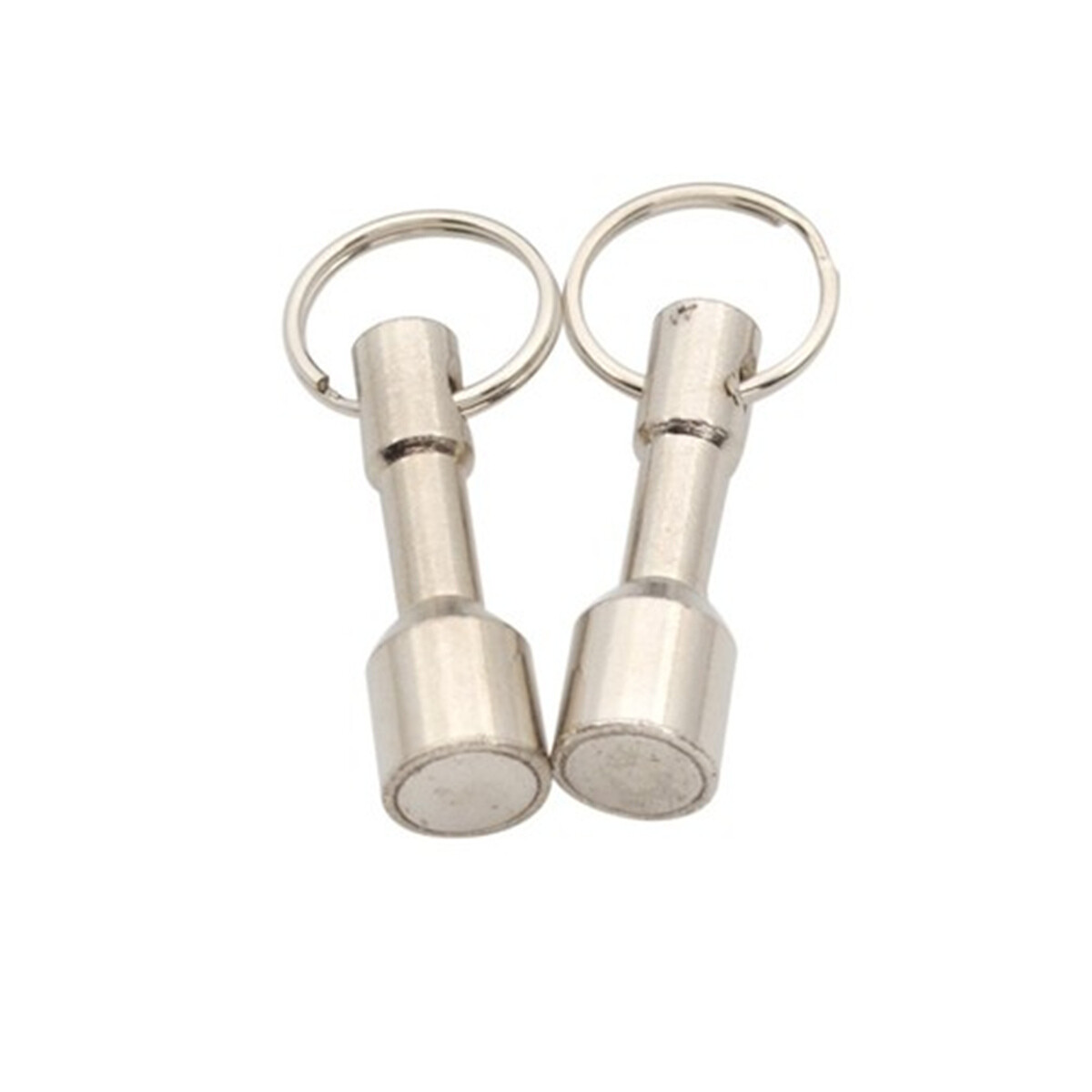 2 Pack Strong Keychain Magnet – For Hanging Keys and Testing Metal Jewelry Test