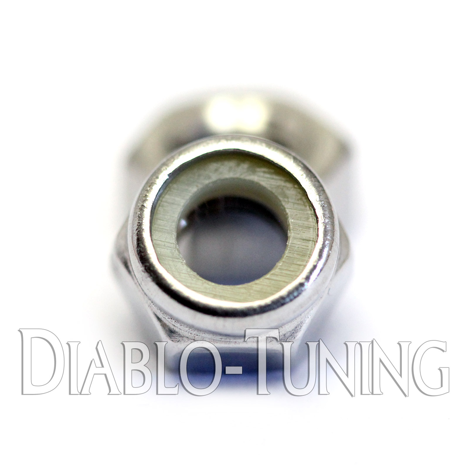 M5-0.8 / 5mm – Qty 25 – Nylon Insert Hex Lock Nut DIN 985 – A2 Stainless Steel