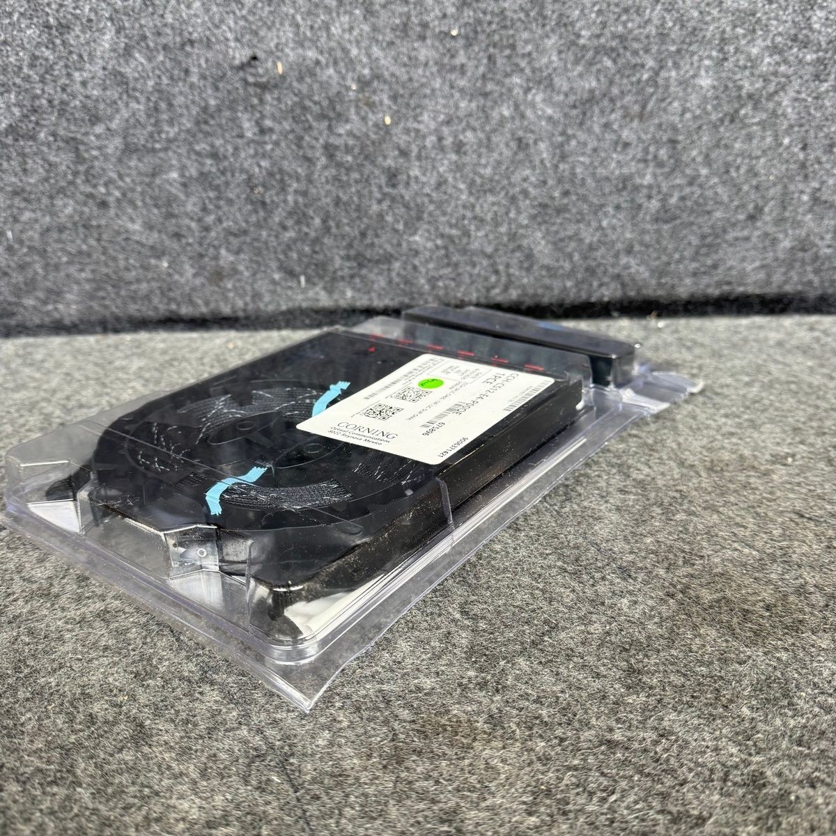 CORNING Splice Cassette, 12 Fiber, LC Duplex MM 50 OM4, 250UM