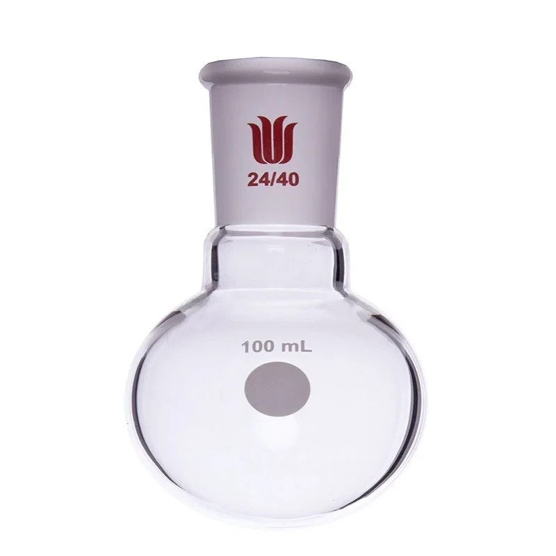 Single Neck Round Bottom Flask 25-5000ml 24/40 Borosilicate Glass