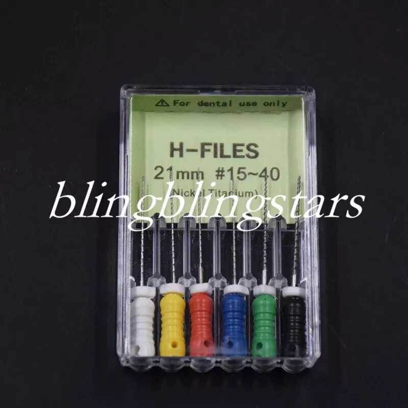 1 Box Endodontic Dental K-FILES 21/25/31mm Niti Nickel Titanium Root Canal File