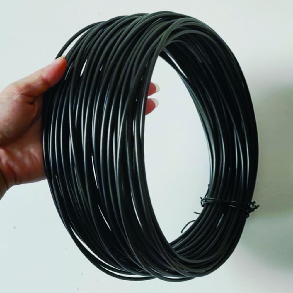 50 Feet Black HDPE Plastic Welding Rod,1/8″ Diameter,High Density Polyethylene W