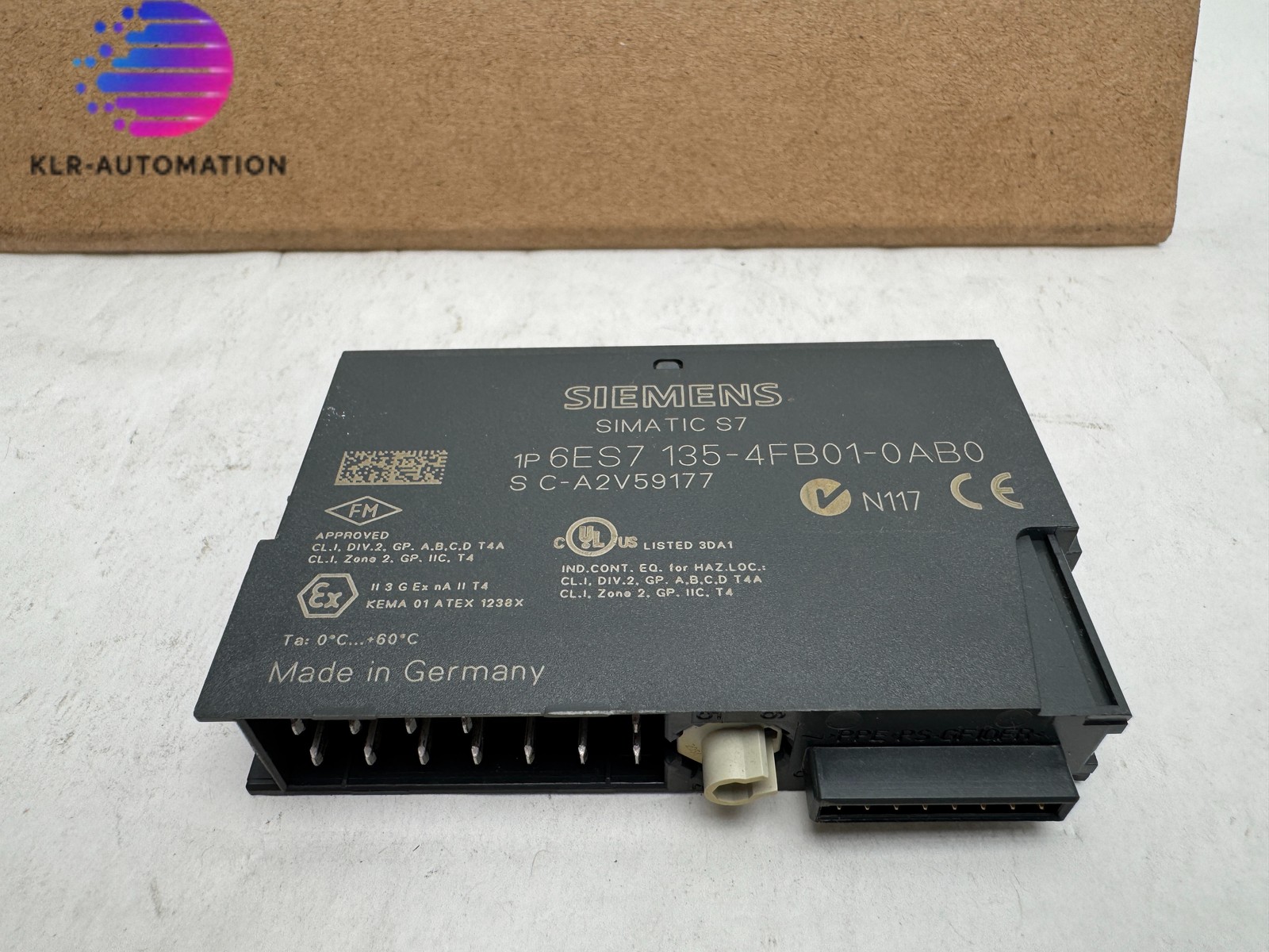 SIEMENS 6ES7135-4FB01-0AB0 SIMATIC S7 ET 200S Analog Output 2AO U Standard