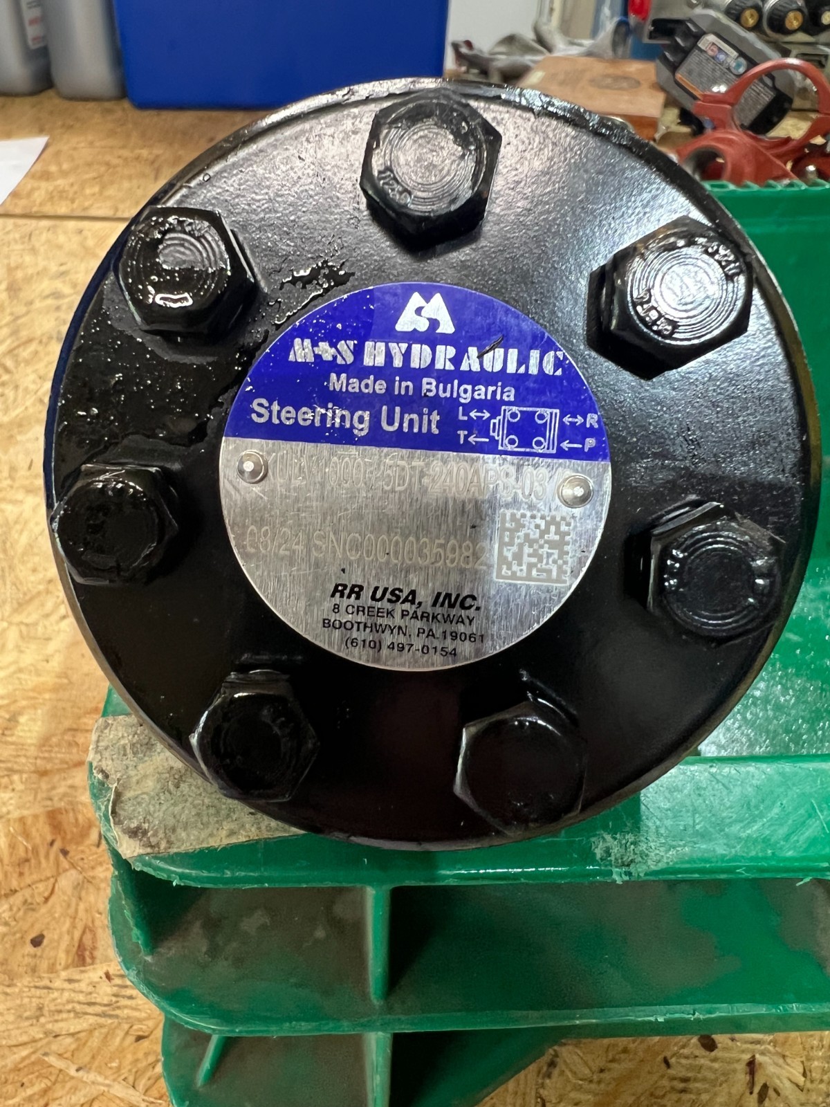 M+S Hydraulic Steering Unit HKULV1000/5DT-240APS/3 Bulgaria Closed Center